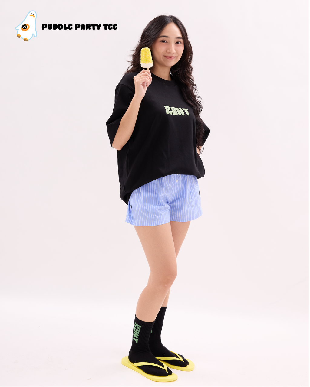 Puddle Party Tee Black