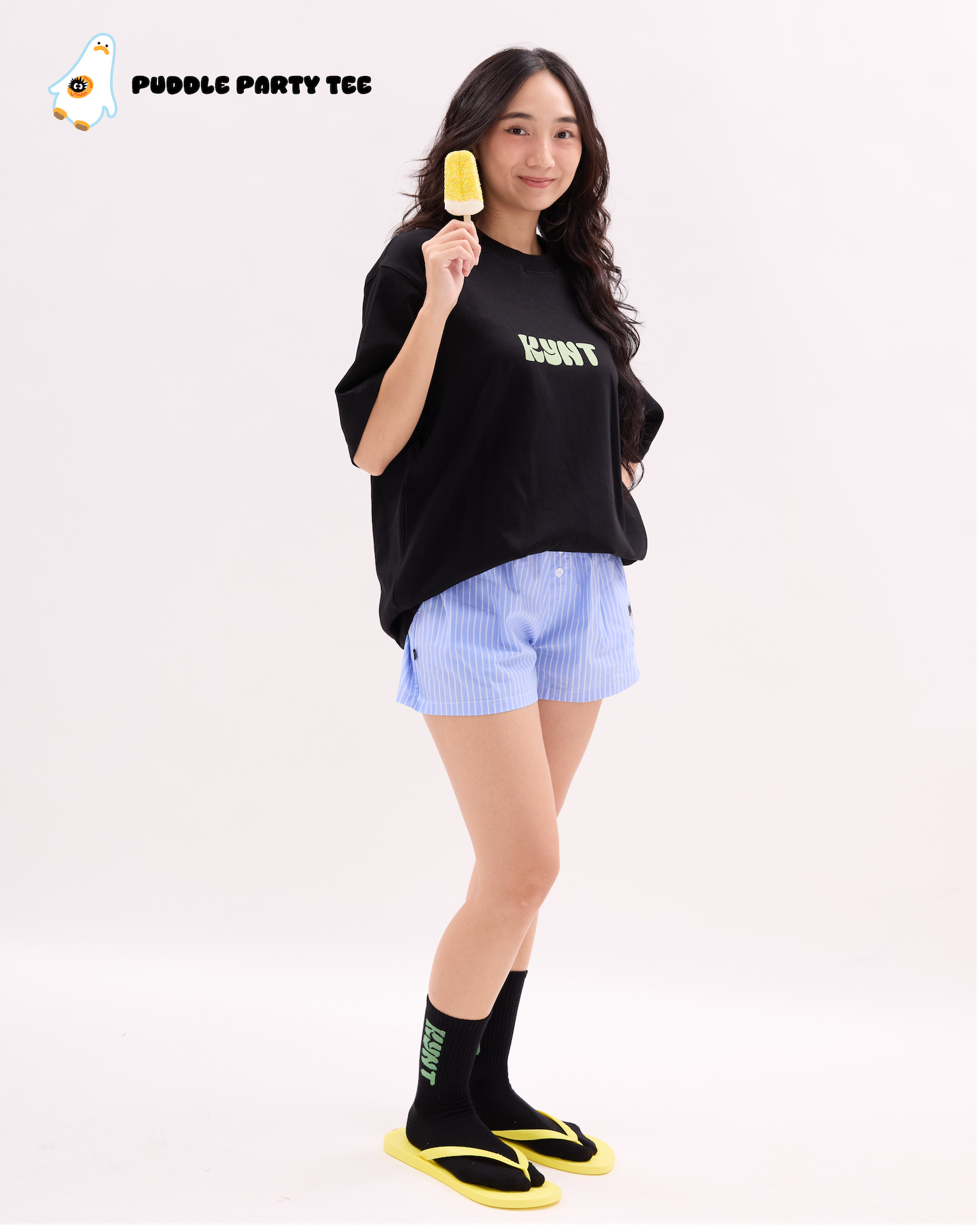 Puddle Party Tee Black