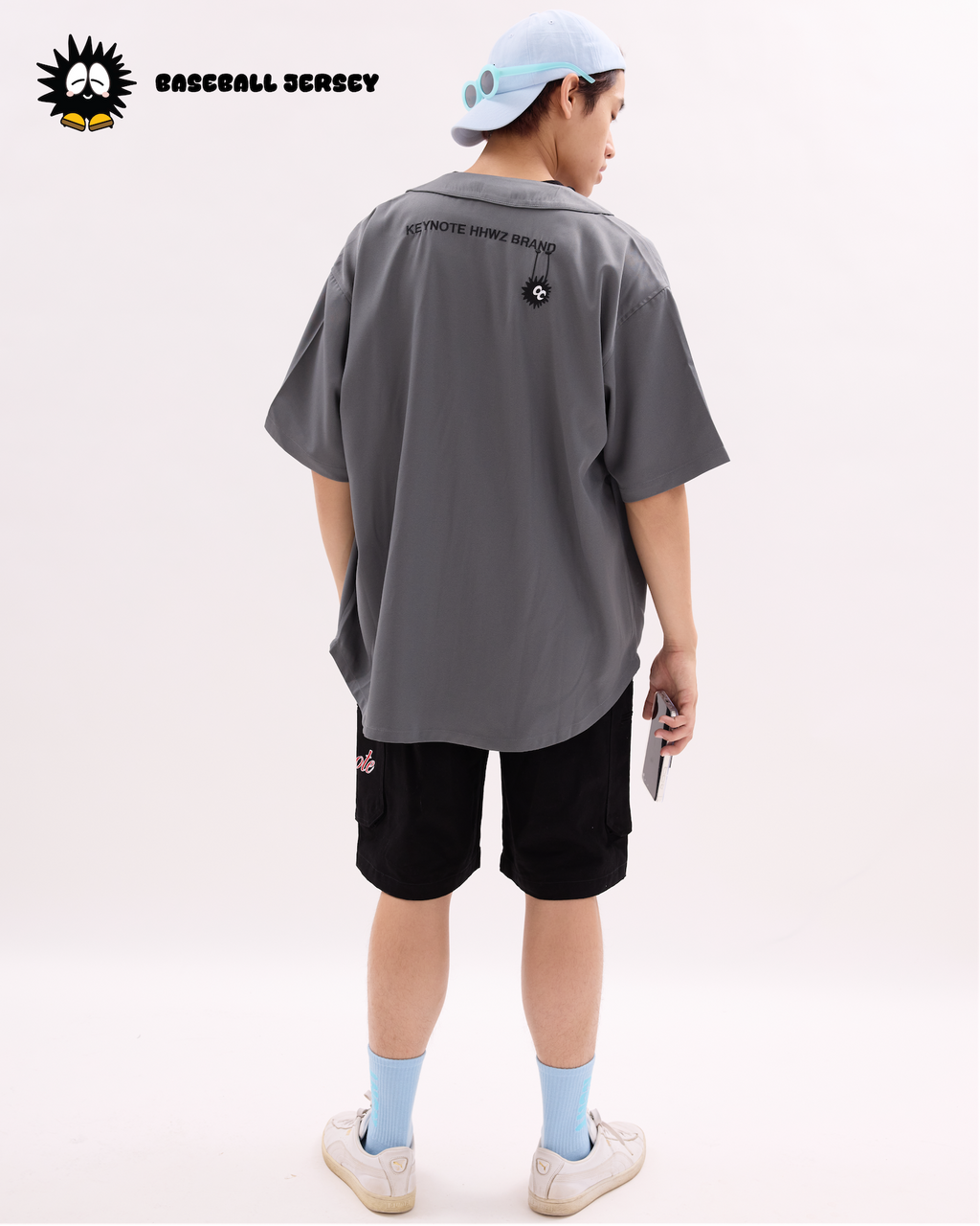 Baseball Jersey Grey