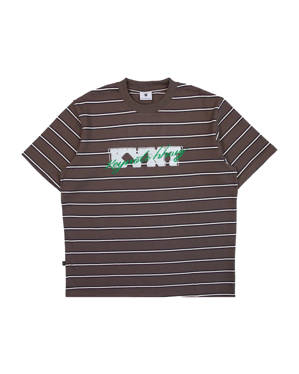 Earth Tide Ripple Tee Brown