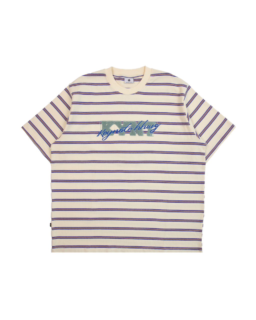 Earth Tide Ripple Tee Cream