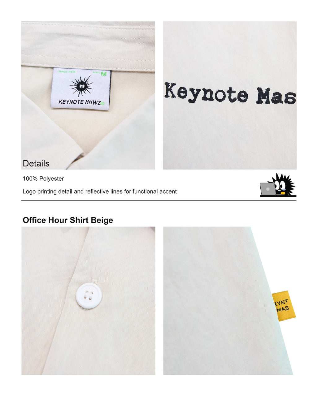 Office Hour Shirt Beige