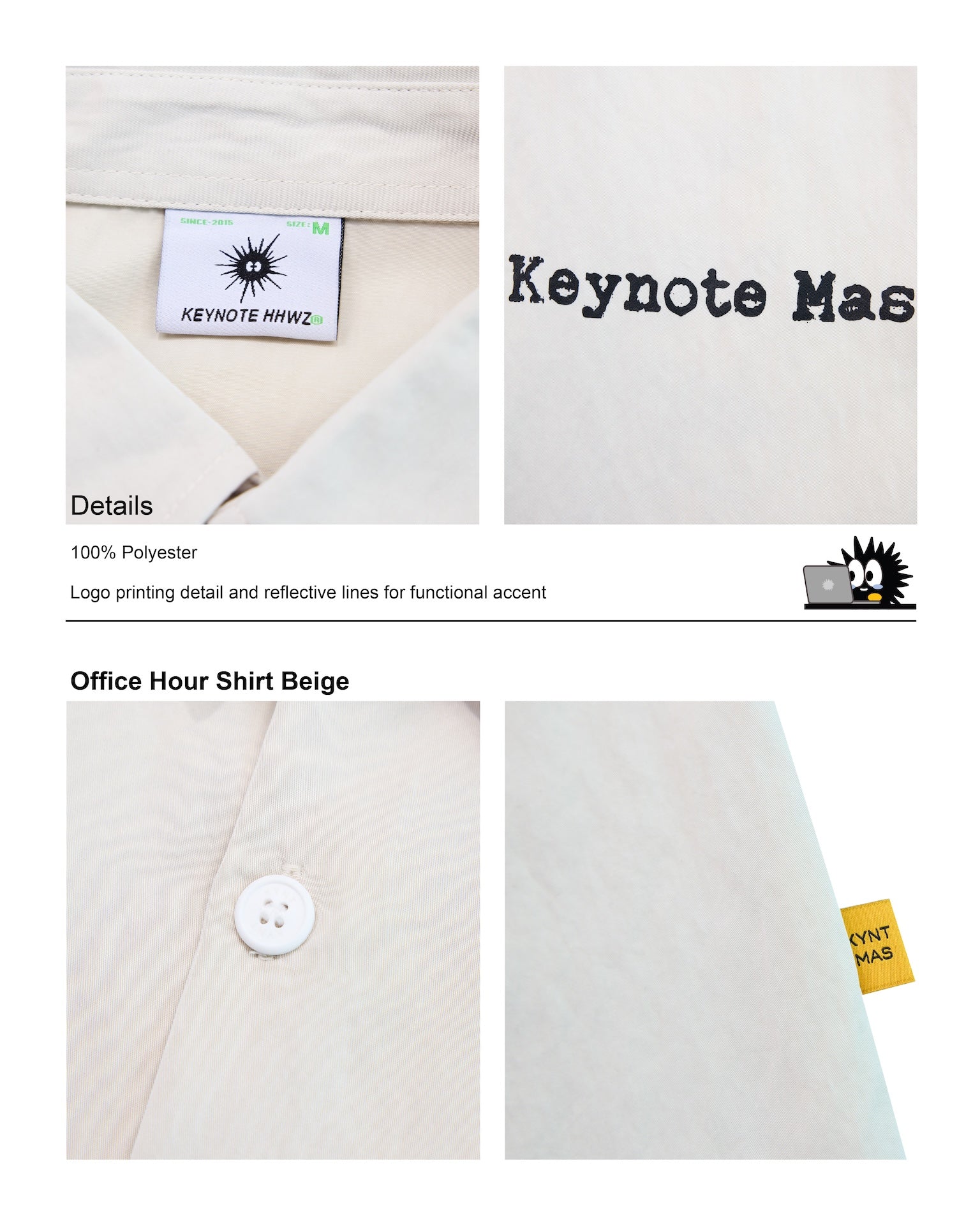 Office Hour Shirt Beige