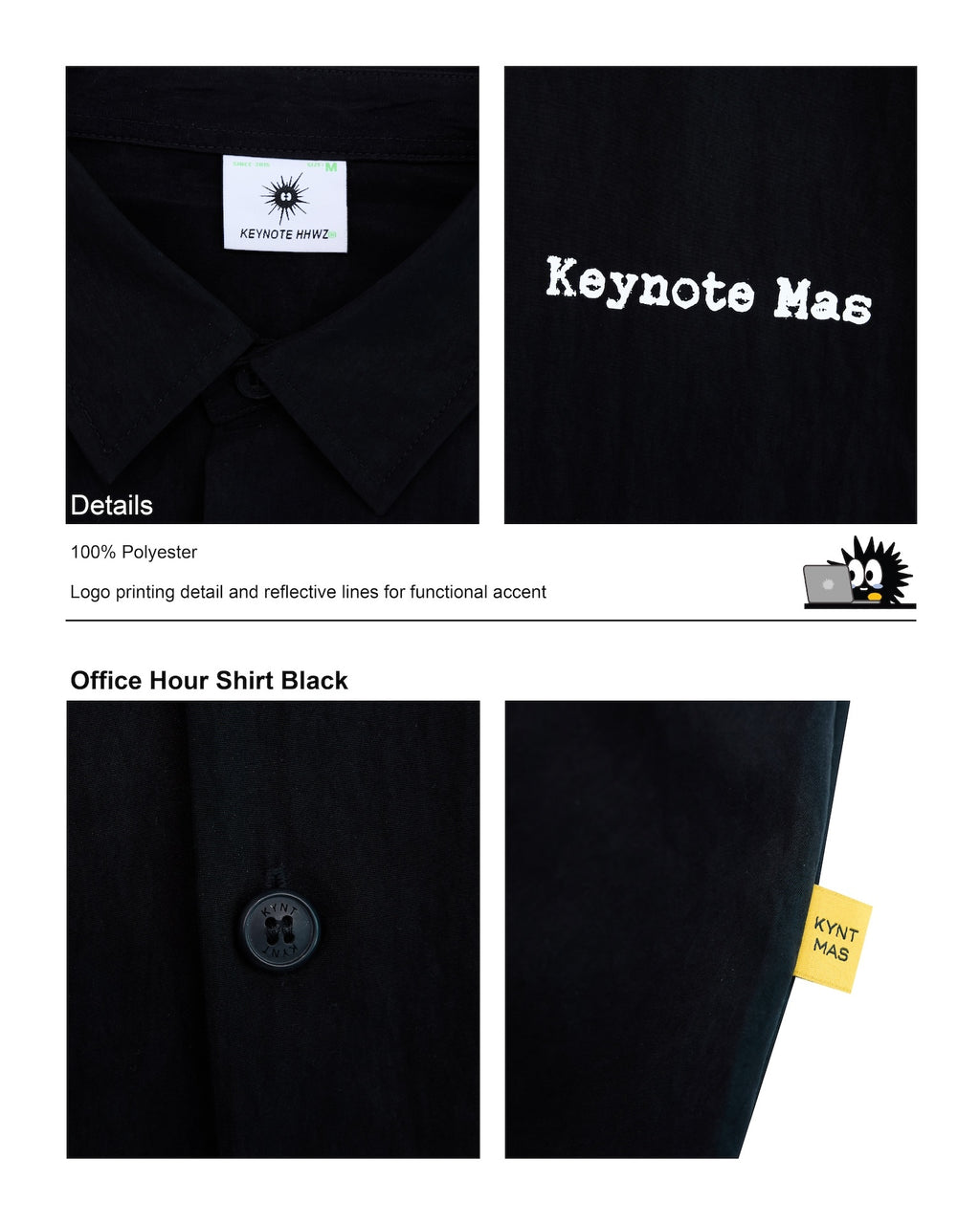 Office Hour Shirt Black