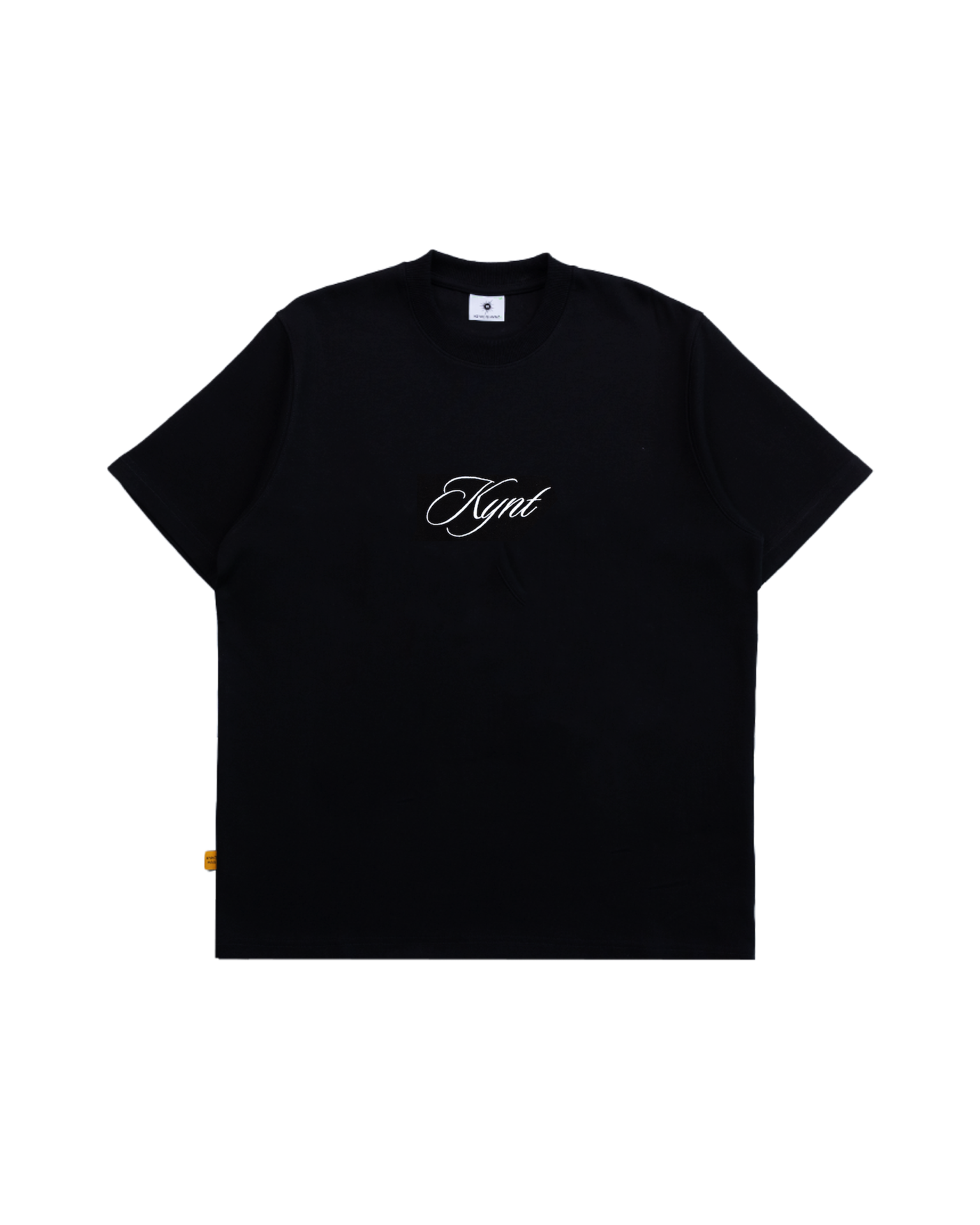 Festive Patchwork Tee Black