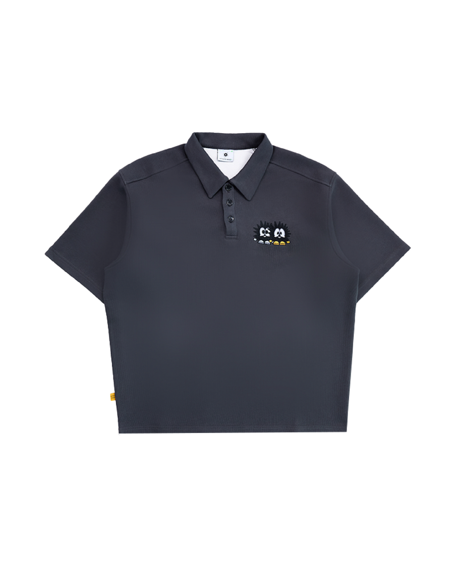 PDF Polo Tee Grey