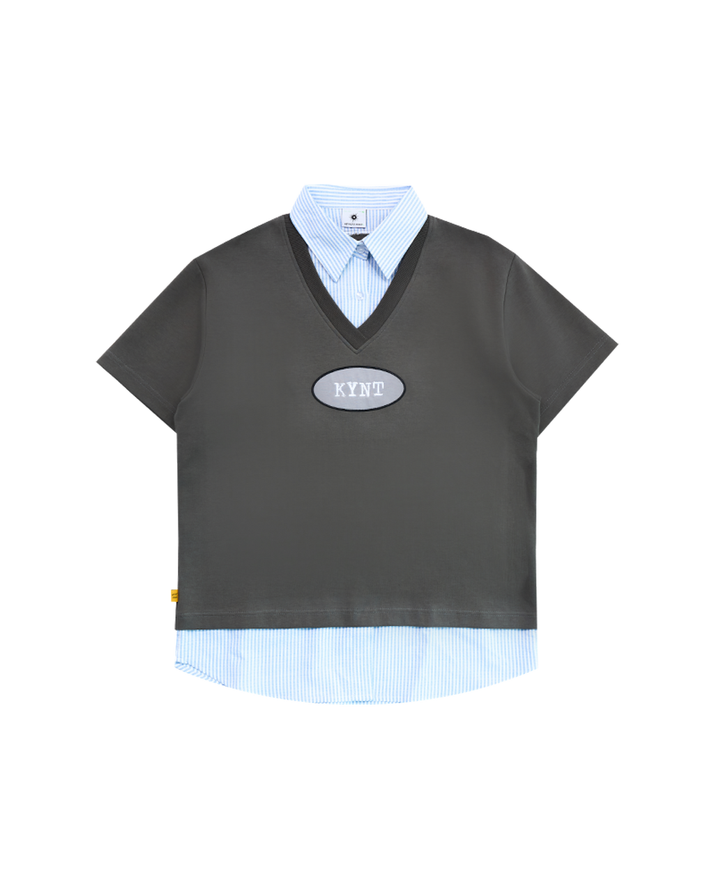Clock-In Shirt Grey