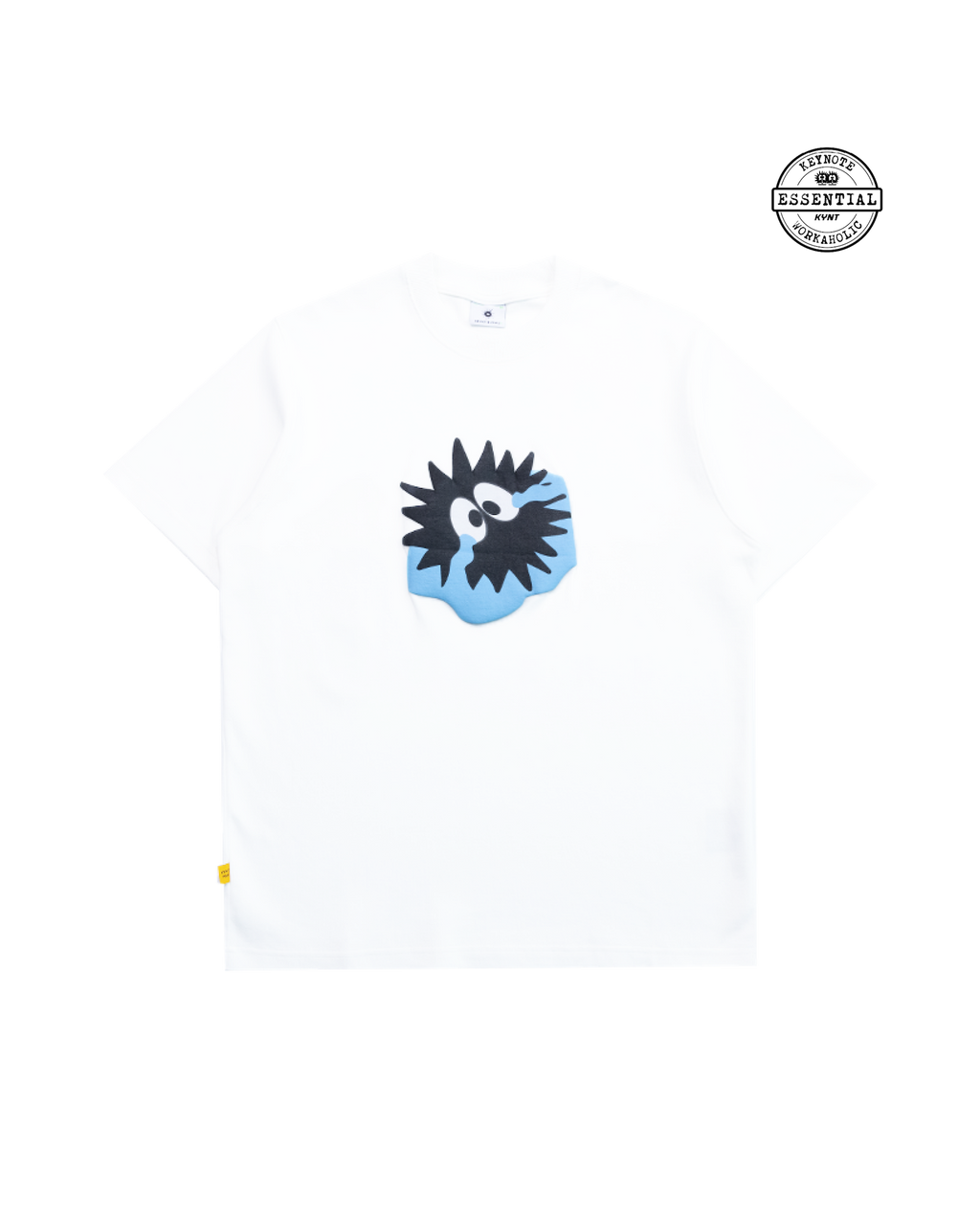 KEYNOTE | Workaholic Wordscape Tee White - SWAGANZ