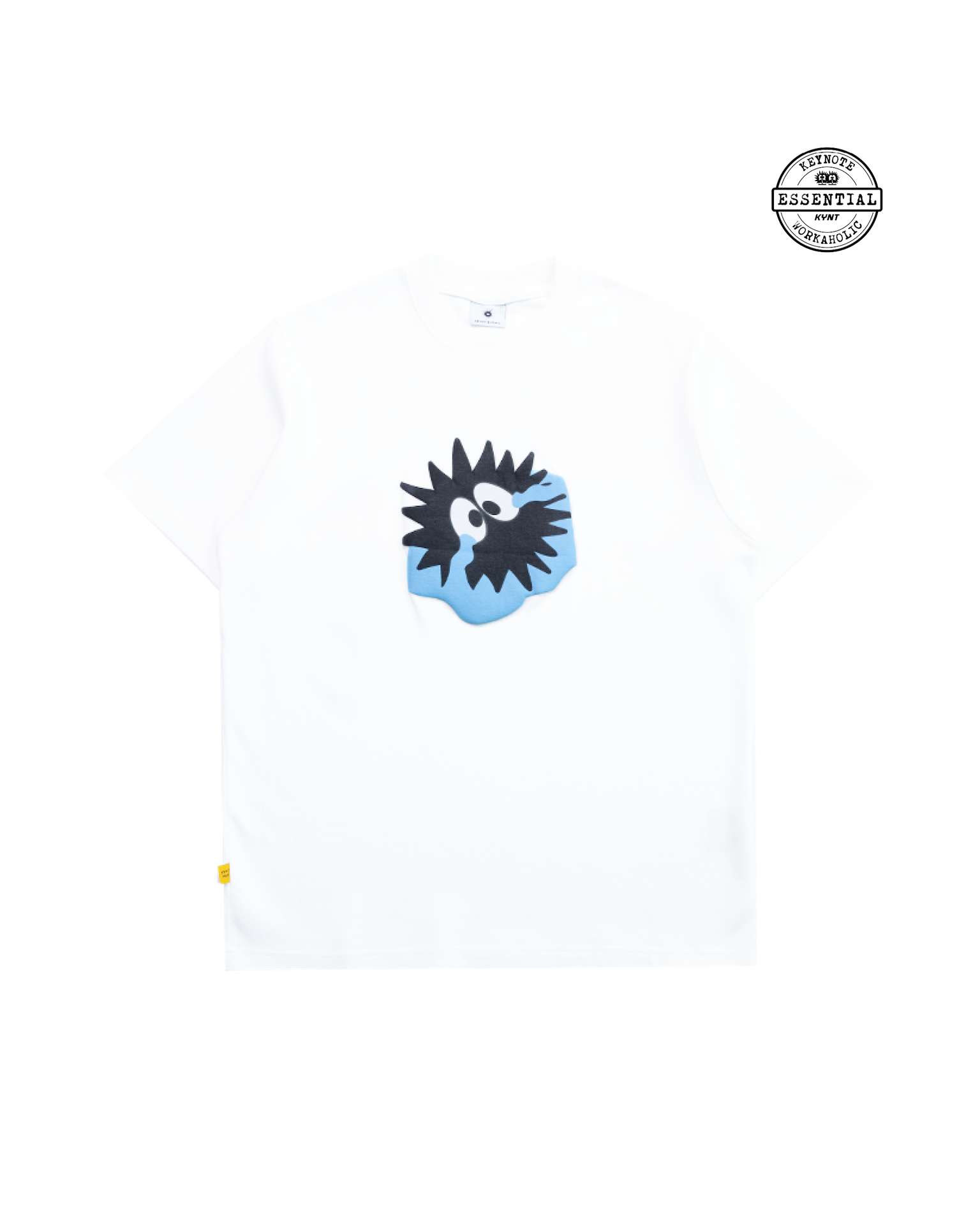 KEYNOTE | Workaholic Wordscape Tee White - SWAGANZ