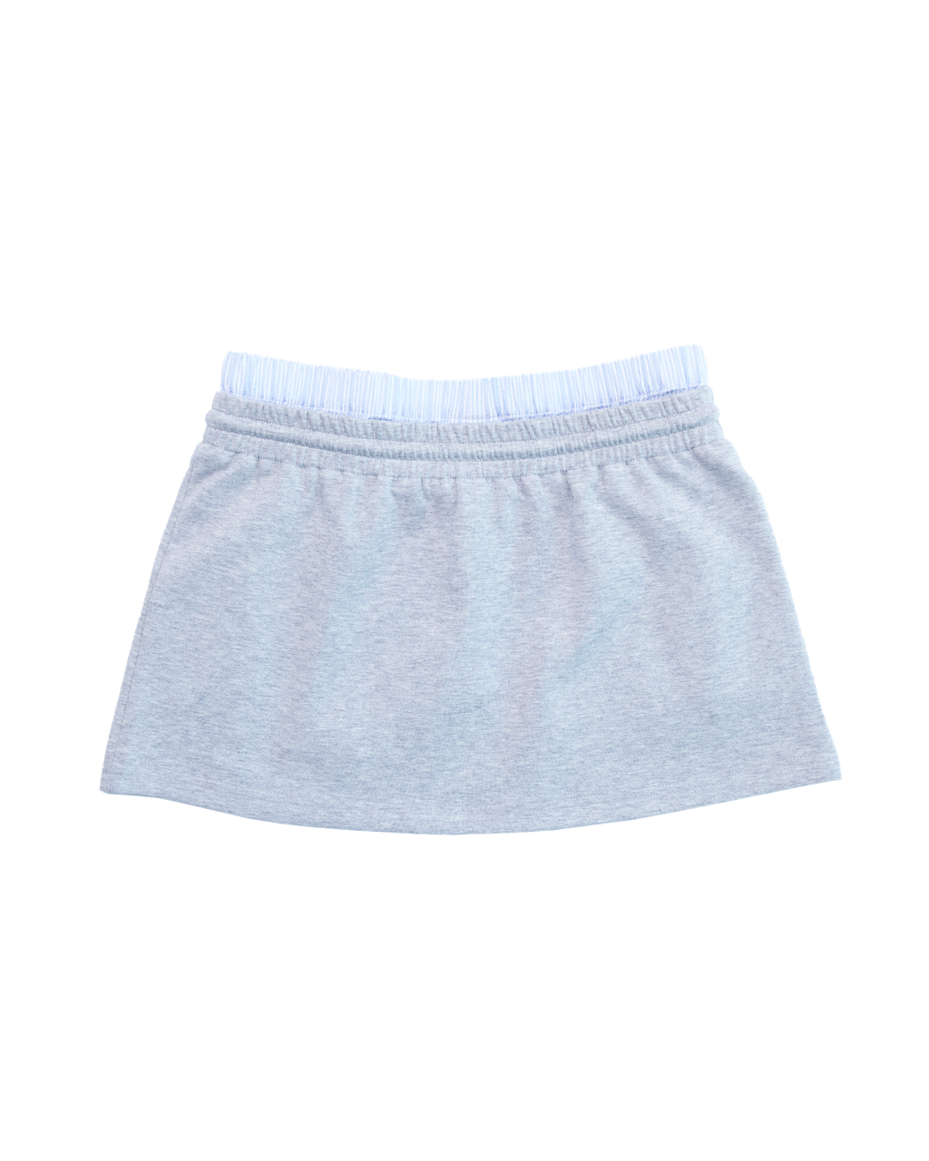 KEYNOTE | Workaholic Off-Day Mini Skirt Light Grey - SWAGANZ