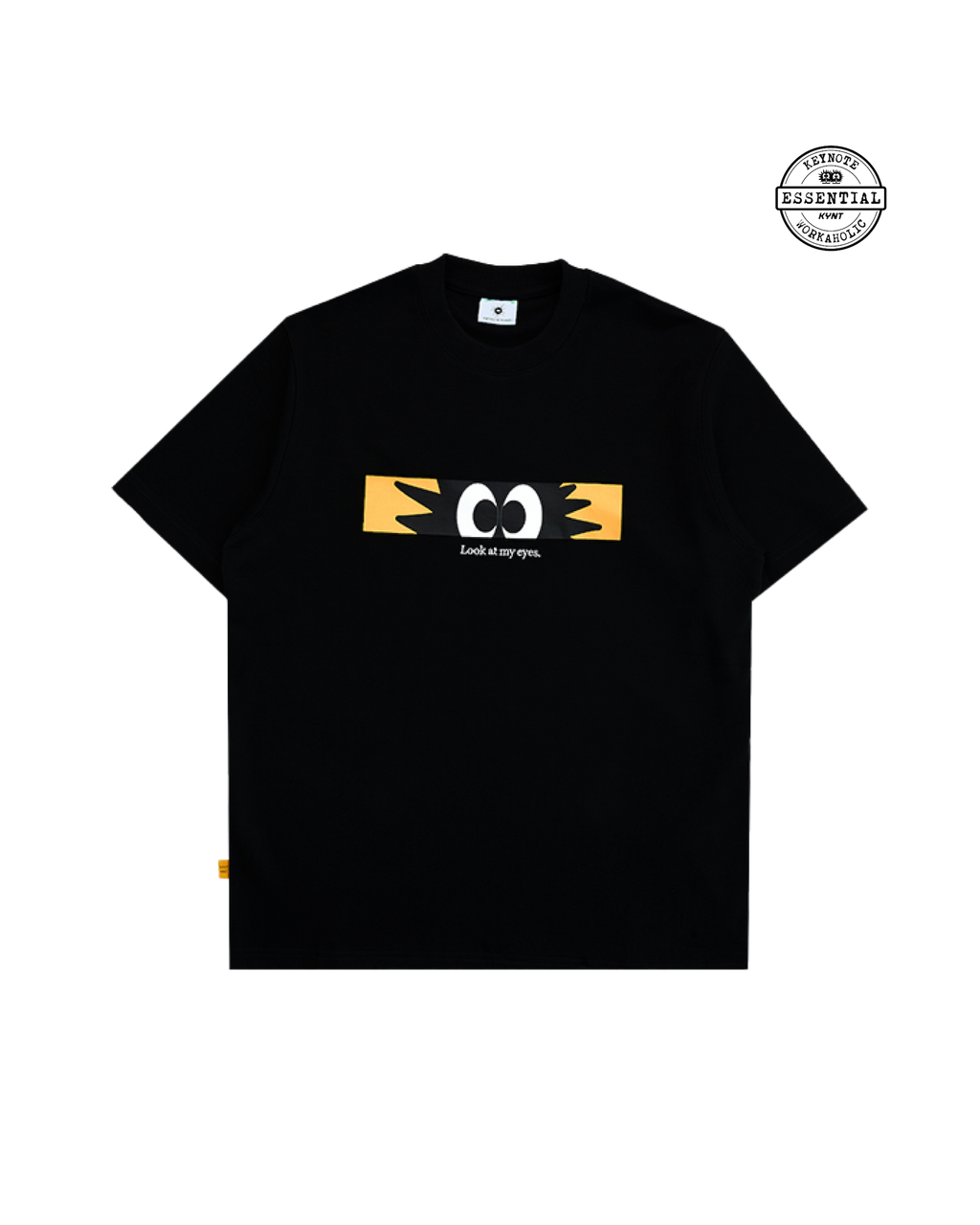 Look At My Eyes Tee Black