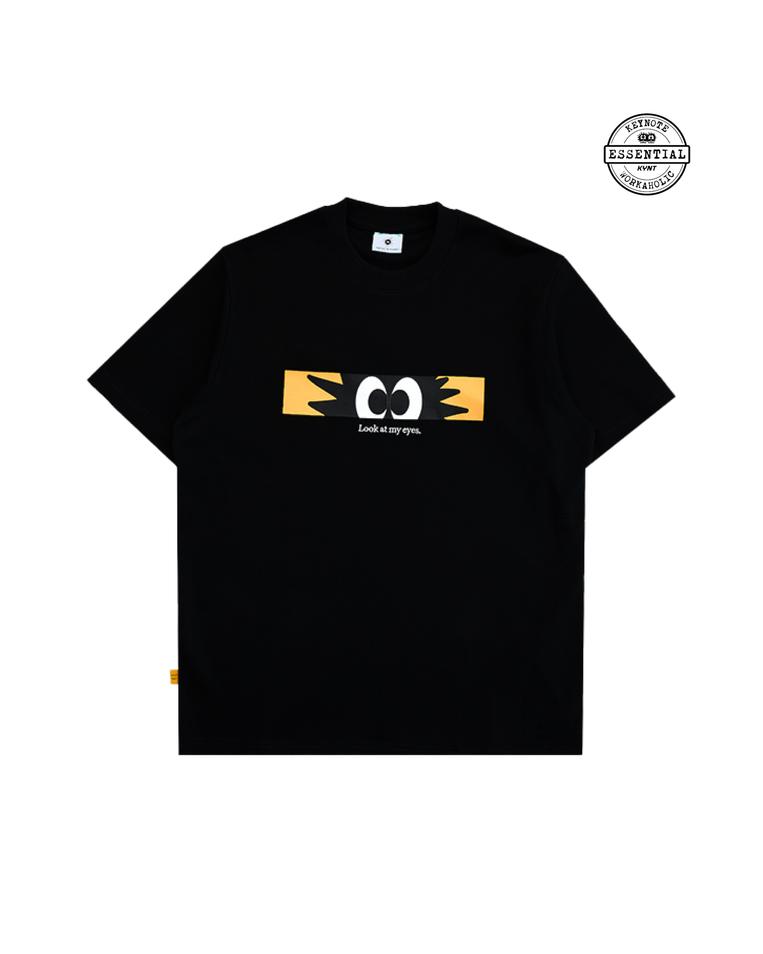 Look At My Eyes Tee Black