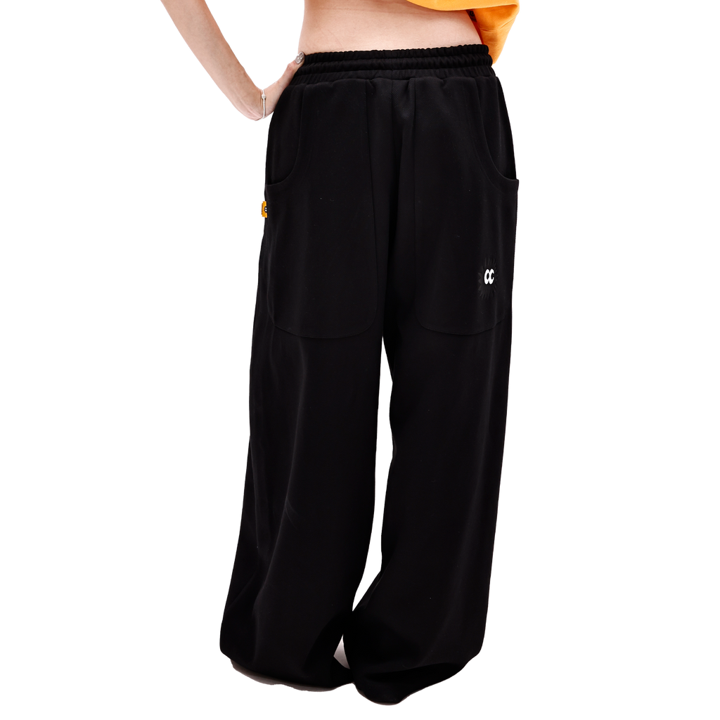 KEYNOTE | Sport Club Wide Leg Sweatpants - SWAGANZ