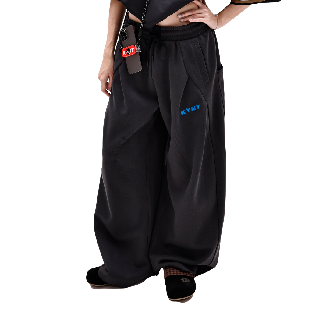 KEYNOTE | Sport Club Wide Leg Sweatpants - SWAGANZ