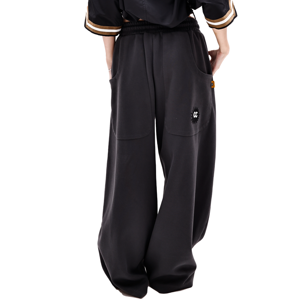 KEYNOTE | Sport Club Wide Leg Sweatpants - SWAGANZ