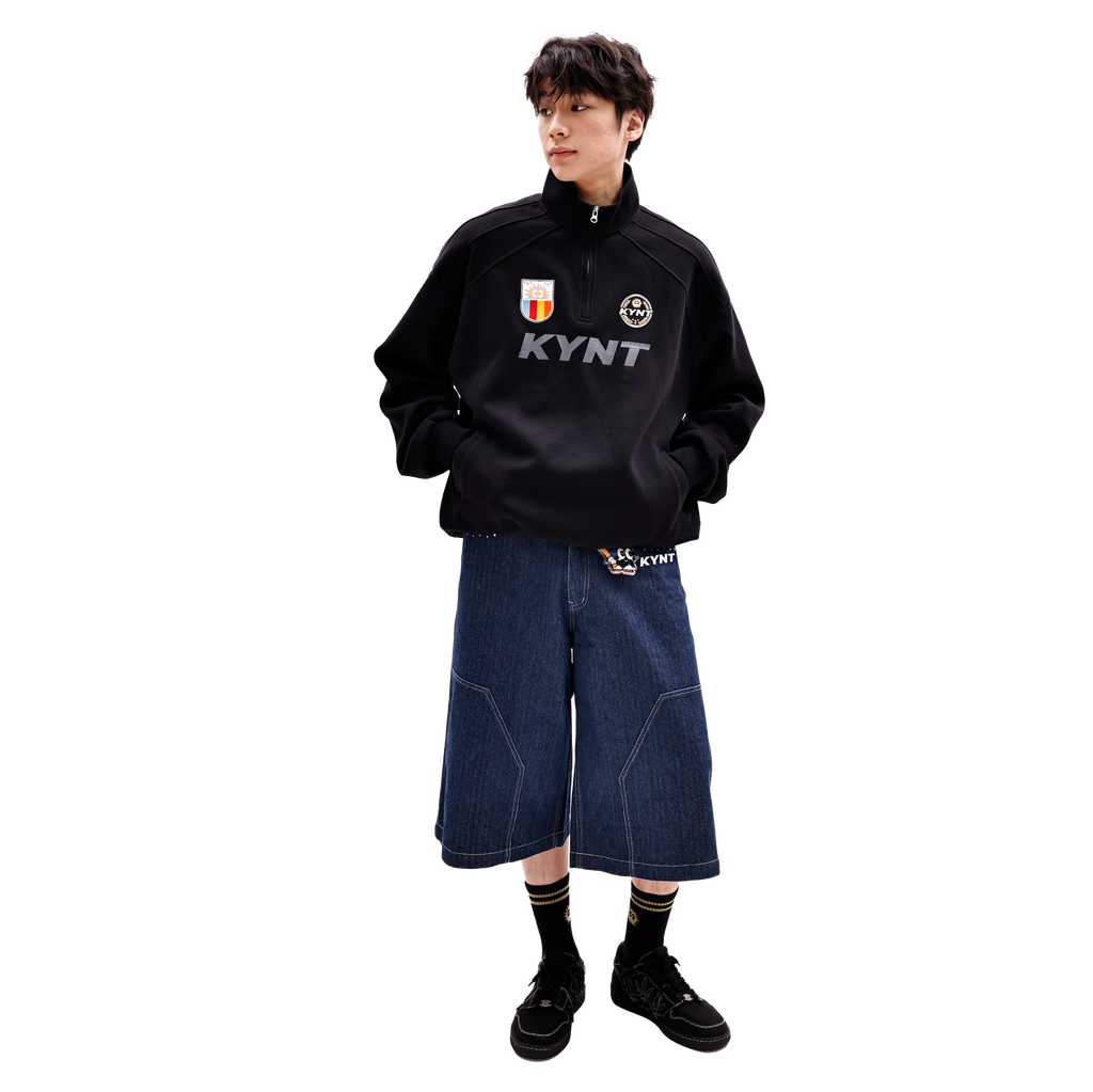 KEYNOTE | Sport Club Half Zip Sports Sweatshirt - SWAGANZ