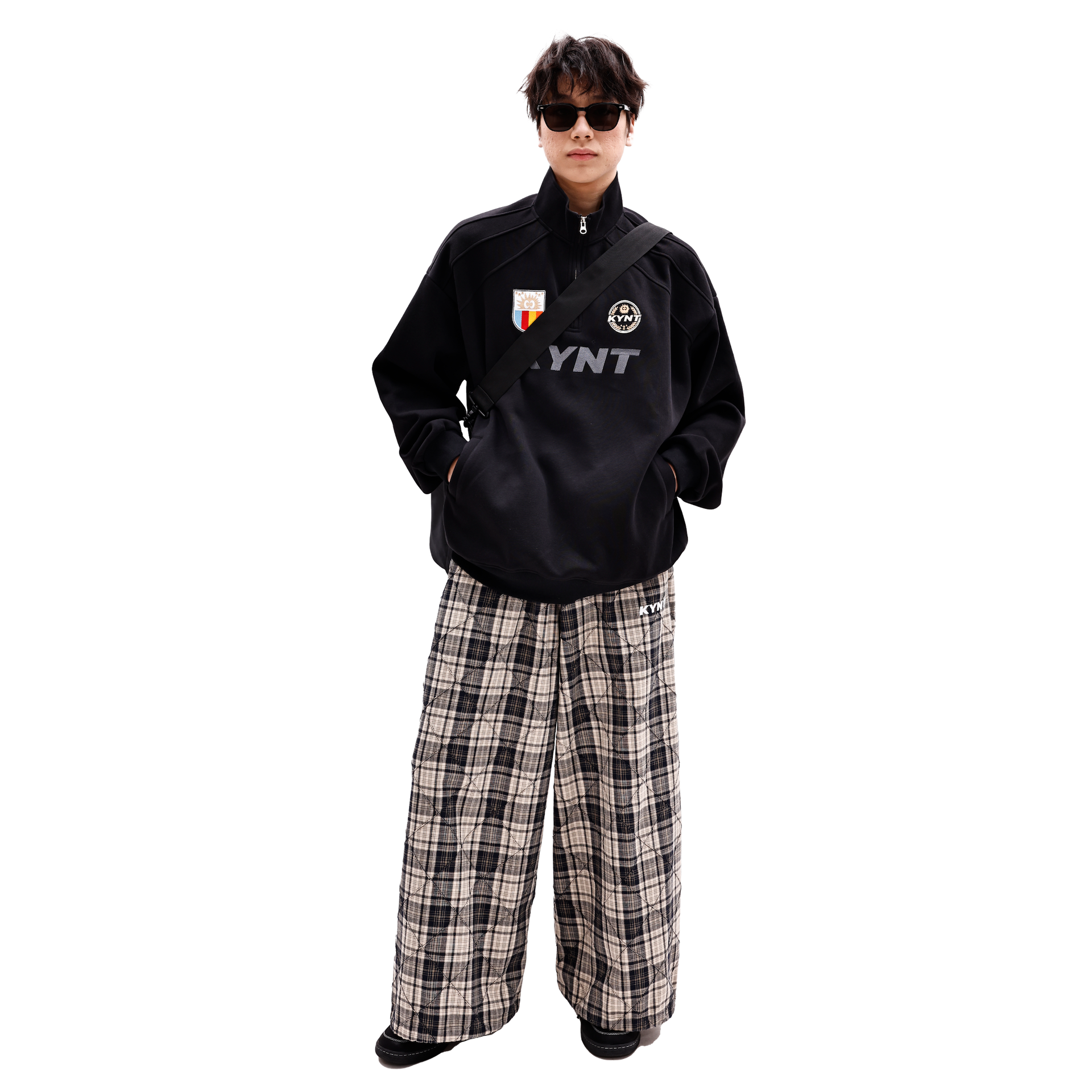 KEYNOTE | Sport Club Half Zip Sports Sweatshirt - SWAGANZ