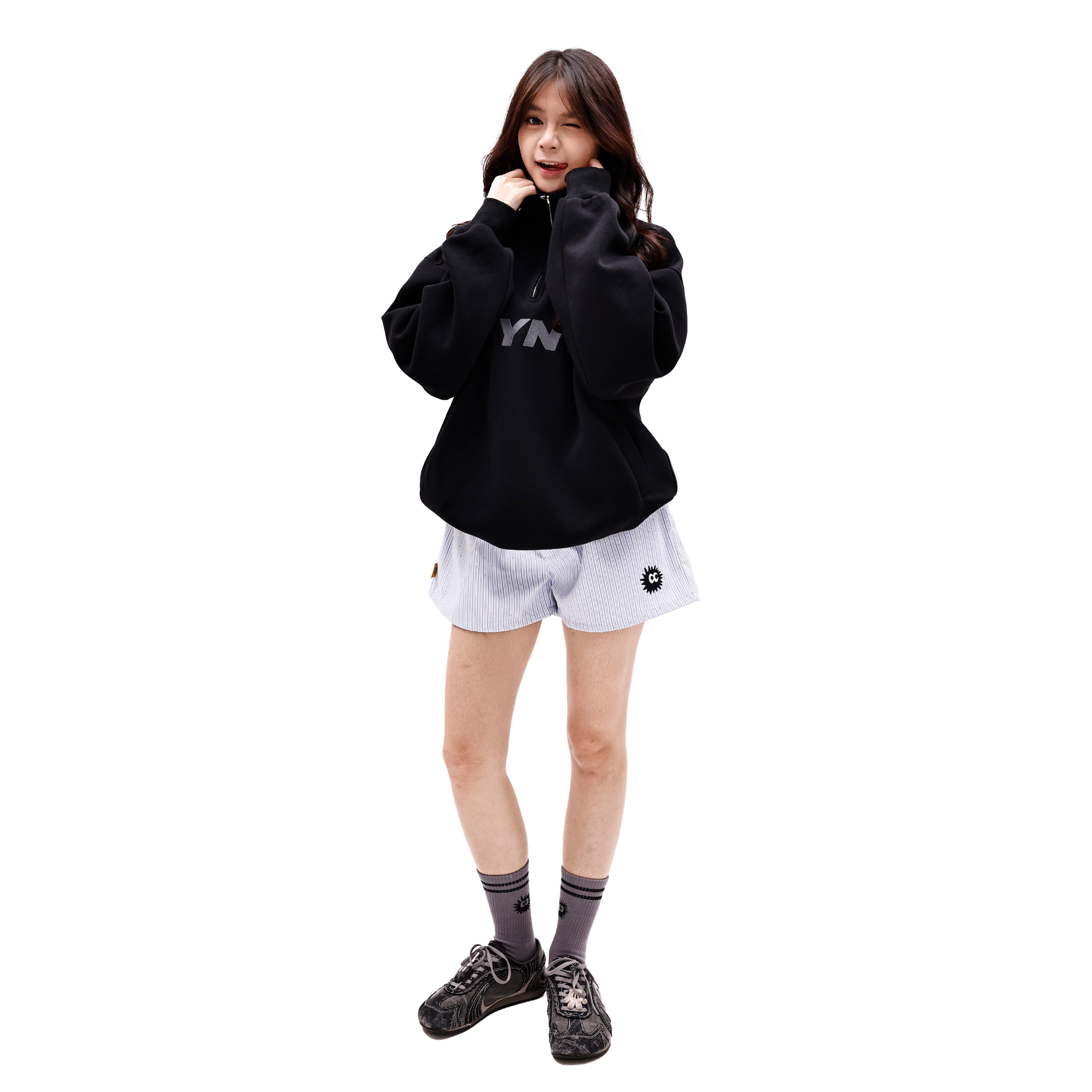 KEYNOTE | Sport Club Half Zip Sports Sweatshirt - SWAGANZ