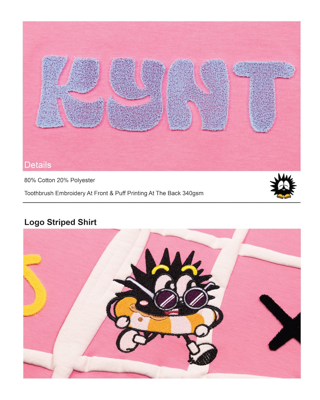 KEYNOTE | XOXO Tee Pink - SWAGANZ