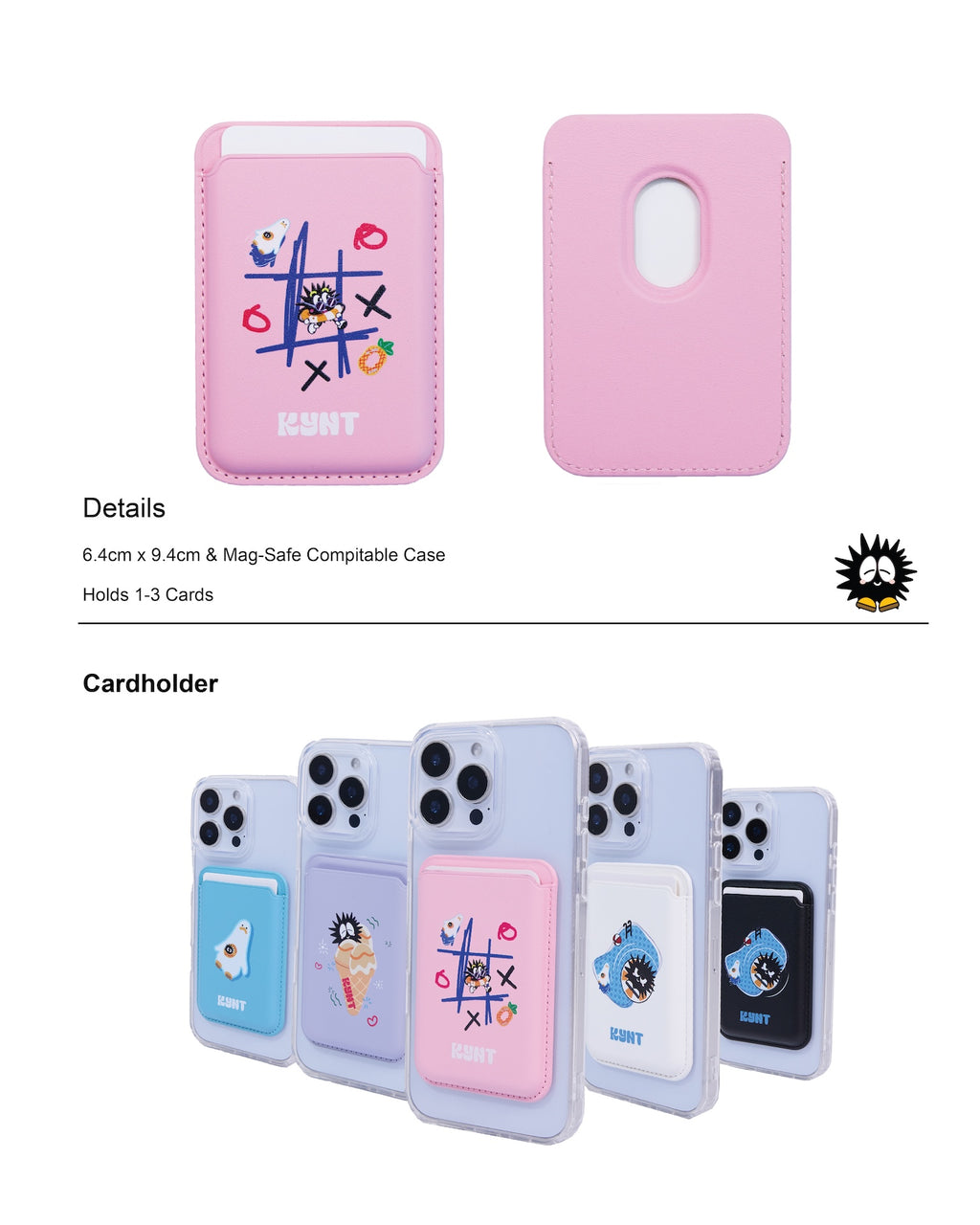 Sunshine Game On Snap-On Wallet Pink