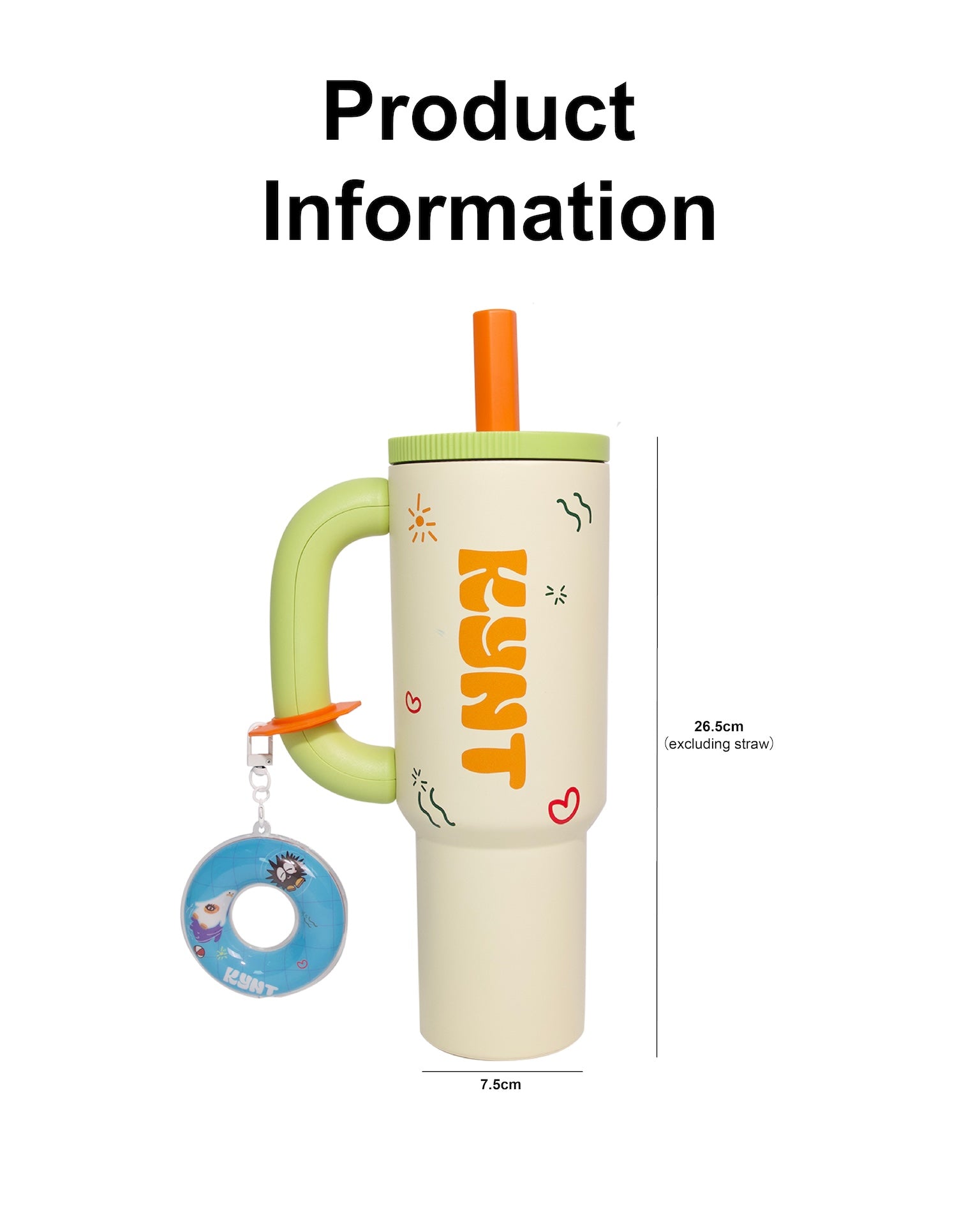 Sunny Tumbler Yellow