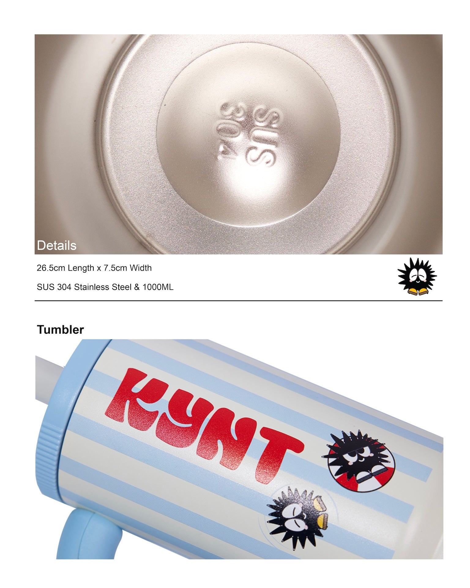 Sunny Tumbler Blue