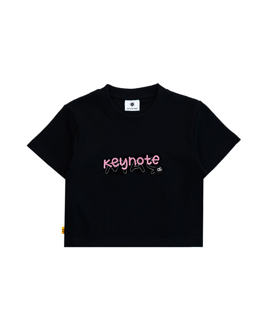 Daily Crop Top Black