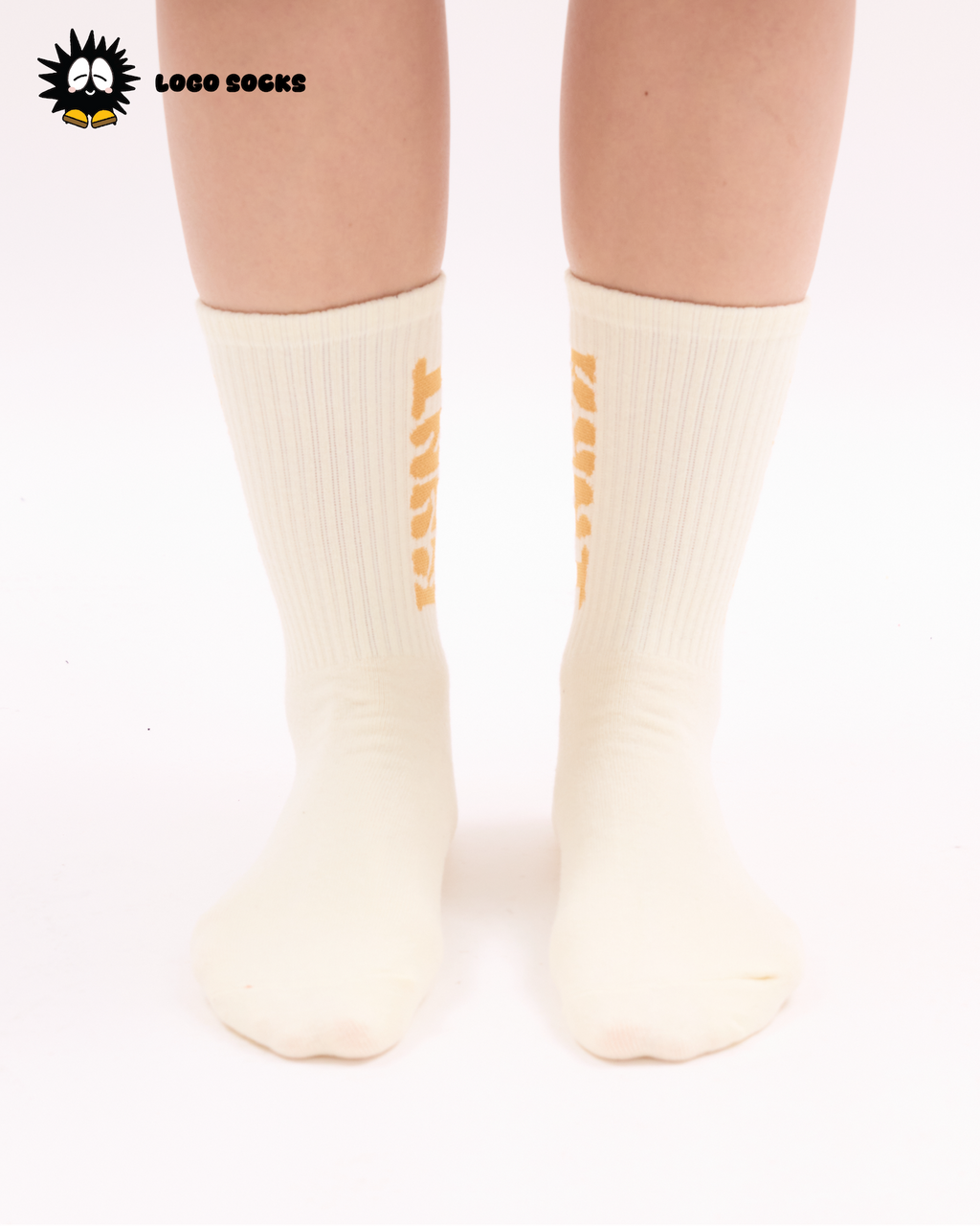 KEYNOTE | Logo Socks Beige