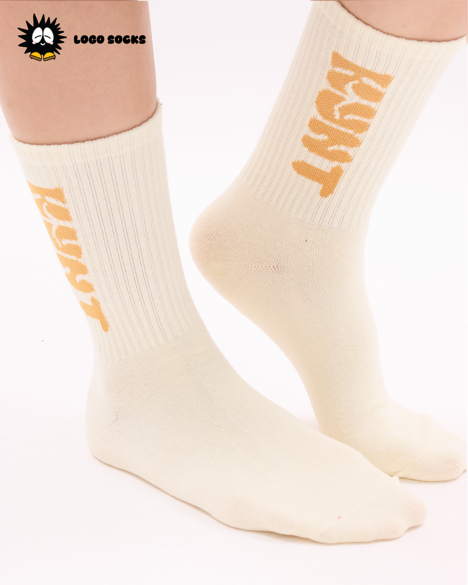 KEYNOTE | Logo Socks Beige