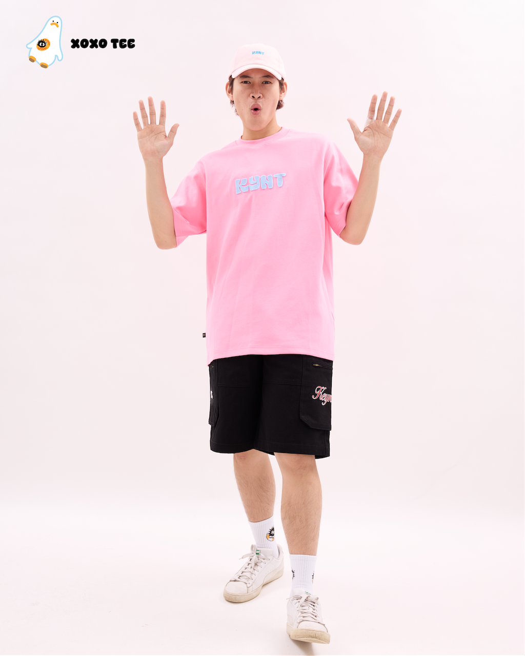 KEYNOTE | XOXO Tee Pink - SWAGANZ
