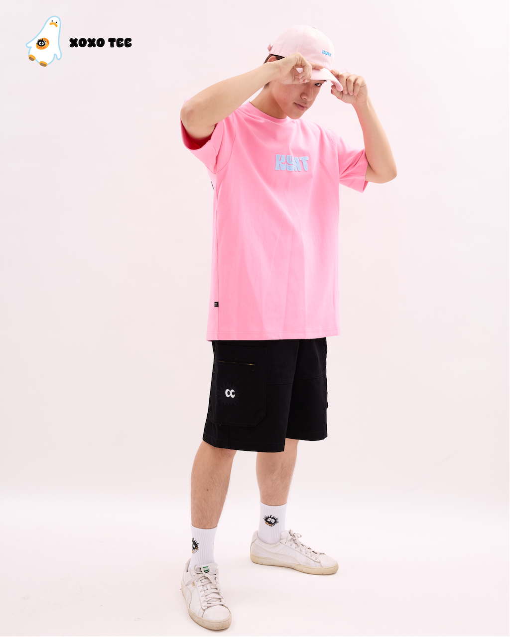 KEYNOTE | XOXO Tee Pink - SWAGANZ