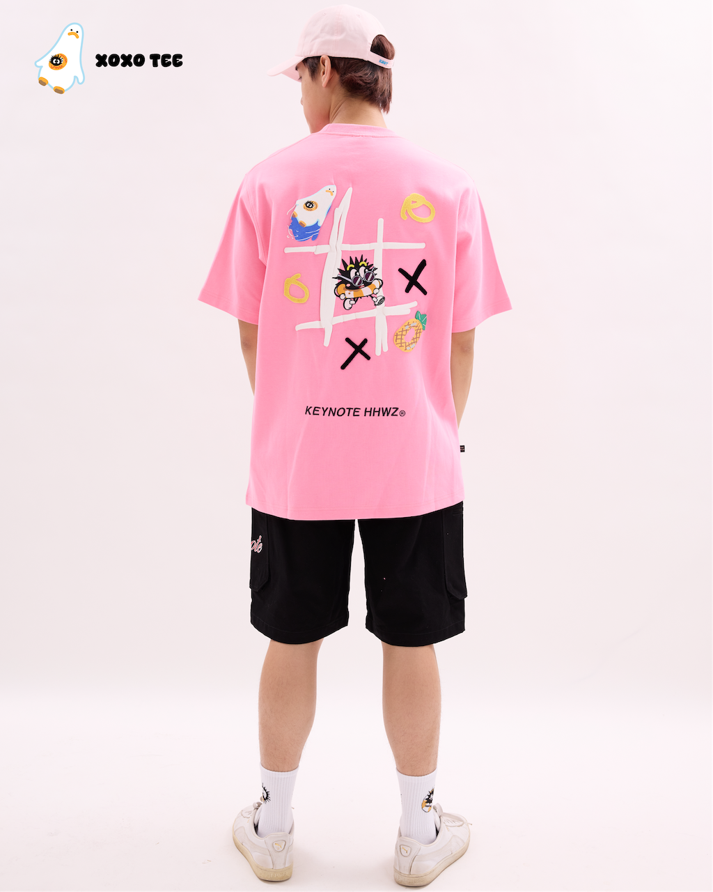 KEYNOTE | XOXO Tee Pink - SWAGANZ
