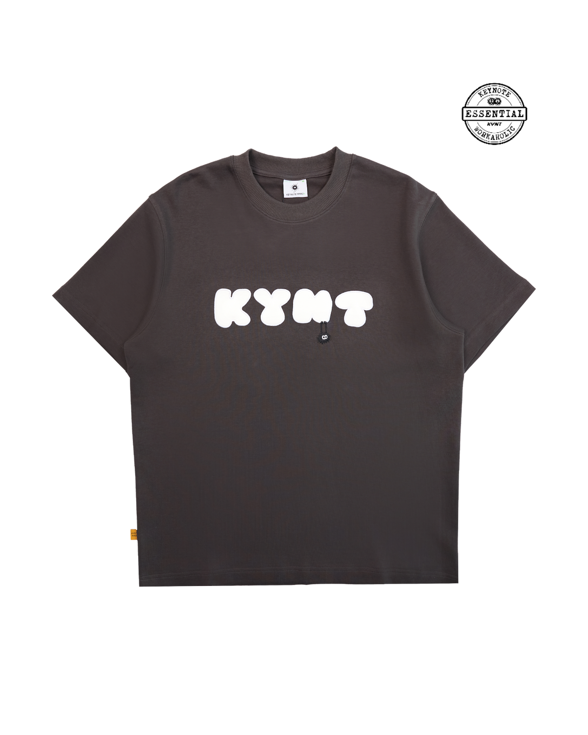 KEYNOTE | Workaholic Messy Tee Grey - SWAGANZ