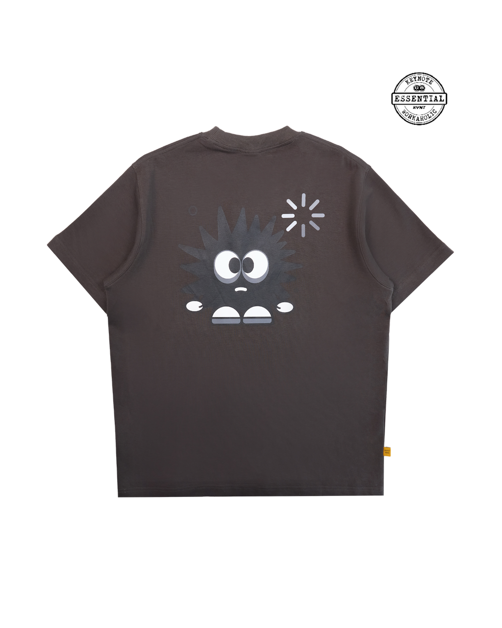 KEYNOTE | Workaholic Messy Tee Grey - SWAGANZ