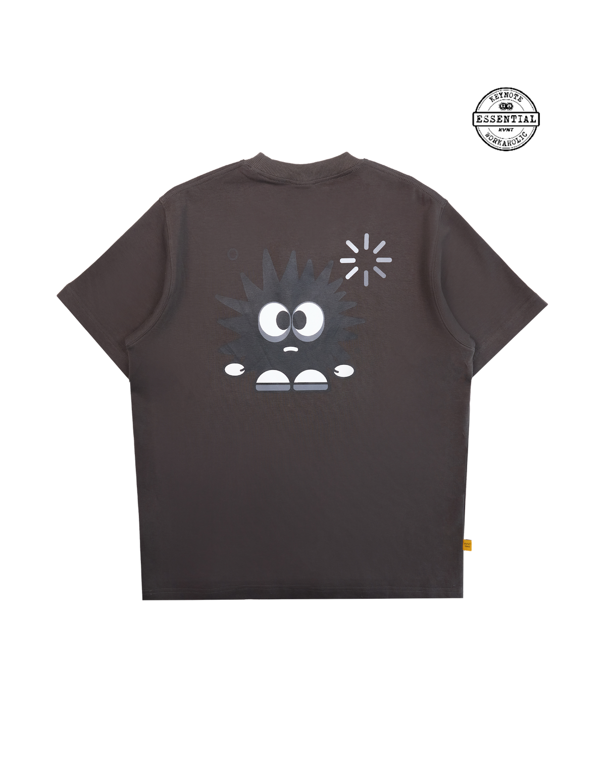 KEYNOTE | Workaholic Messy Tee Grey - SWAGANZ