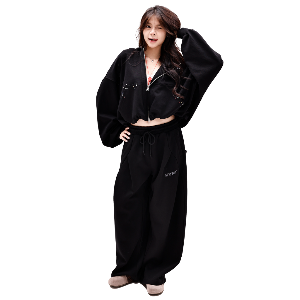 KEYNOTE | Duo-Zip Jacket Black (Pre-Order ETA July 10th) - SWAGANZ