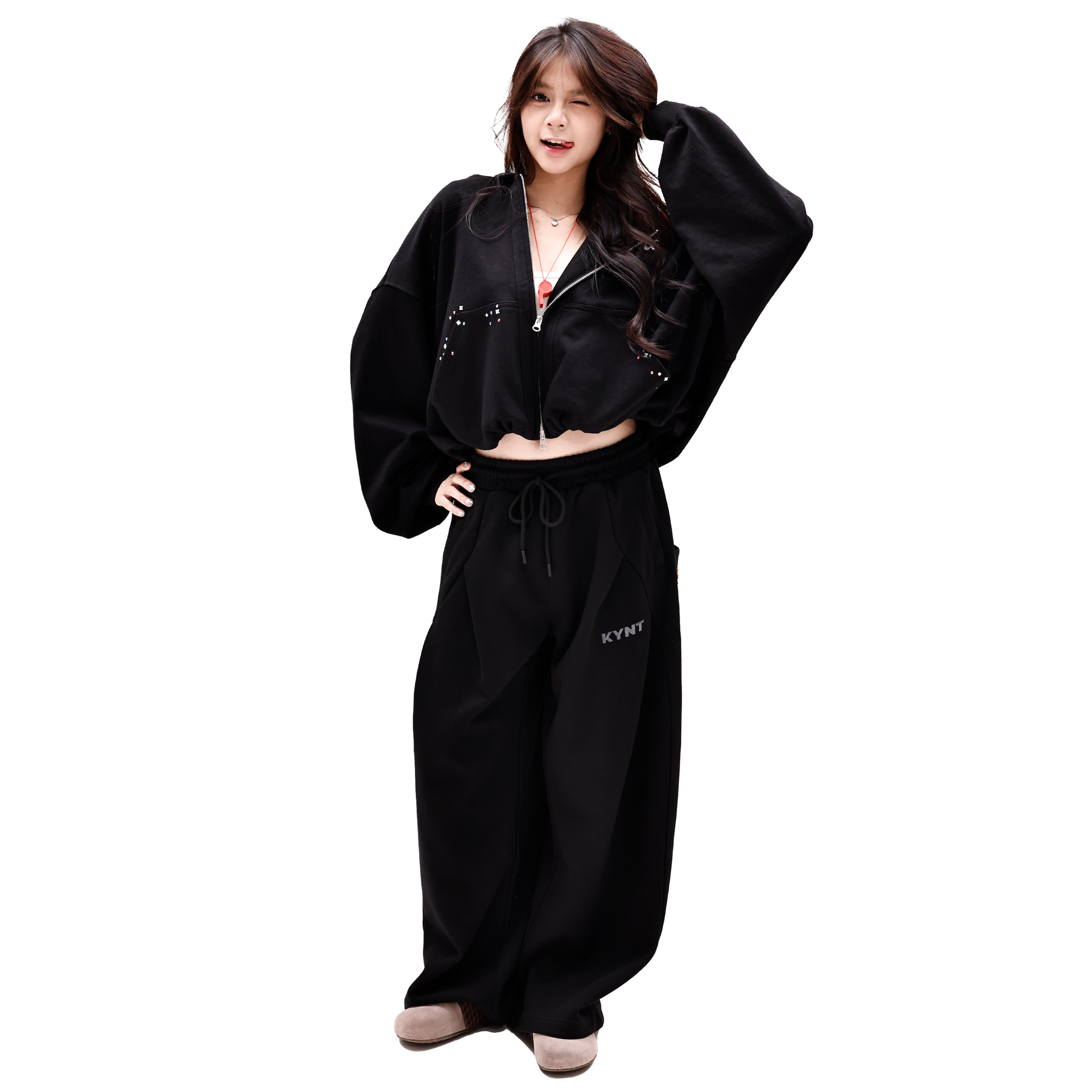 KEYNOTE | Duo-Zip Jacket Black (Pre-Order ETA July 10th) - SWAGANZ