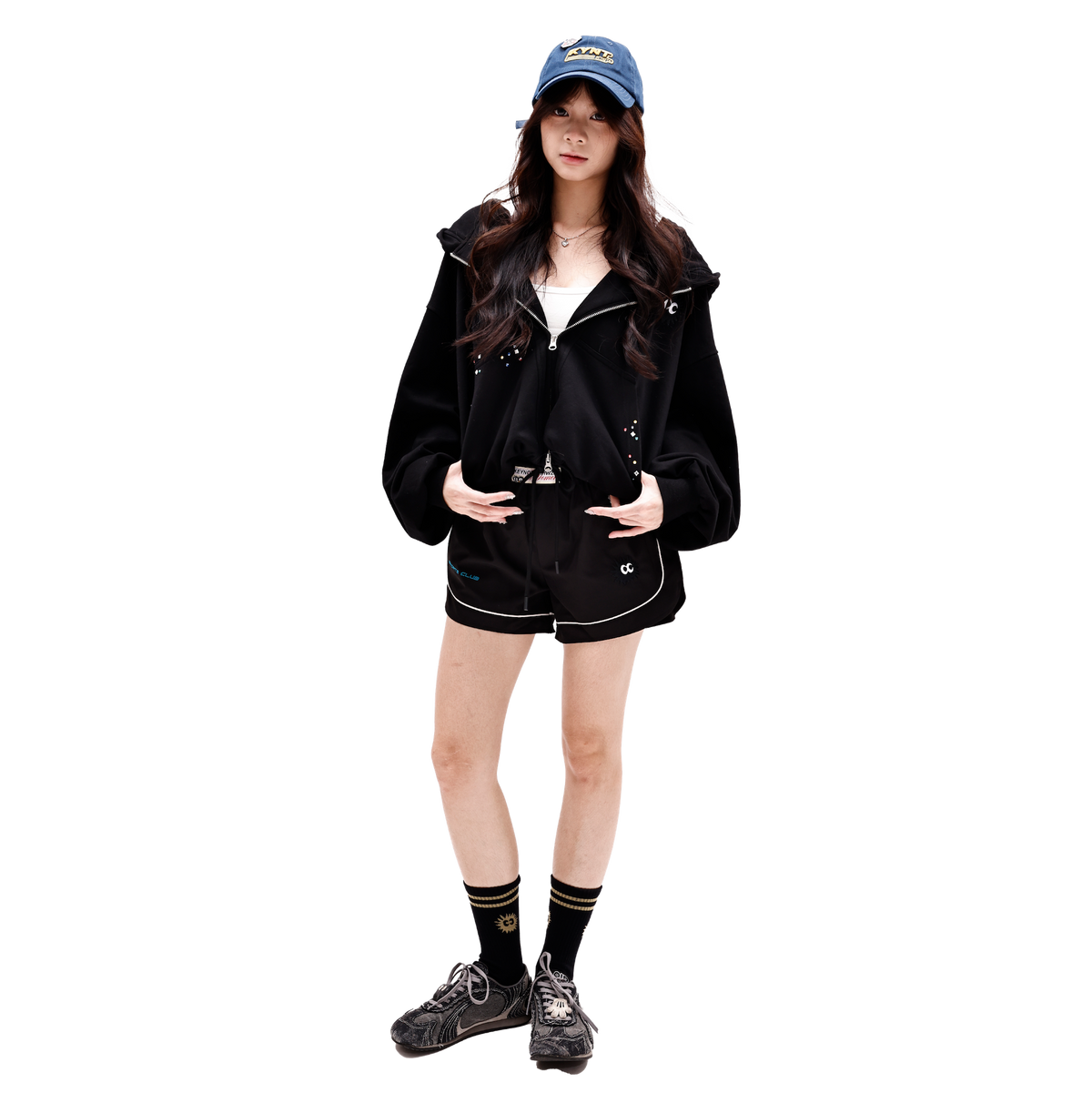KEYNOTE | Duo-Zip Jacket Black (Pre-Order ETA July 10th) - SWAGANZ