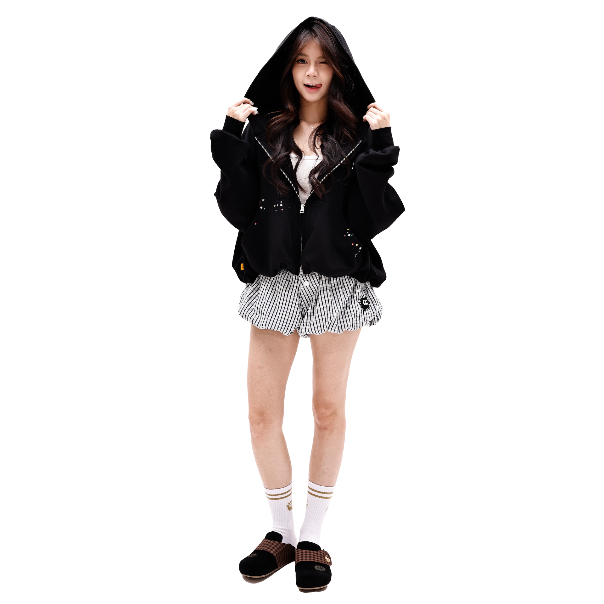 KEYNOTE | Duo-Zip Jacket Black (Pre-Order ETA July 10th) - SWAGANZ