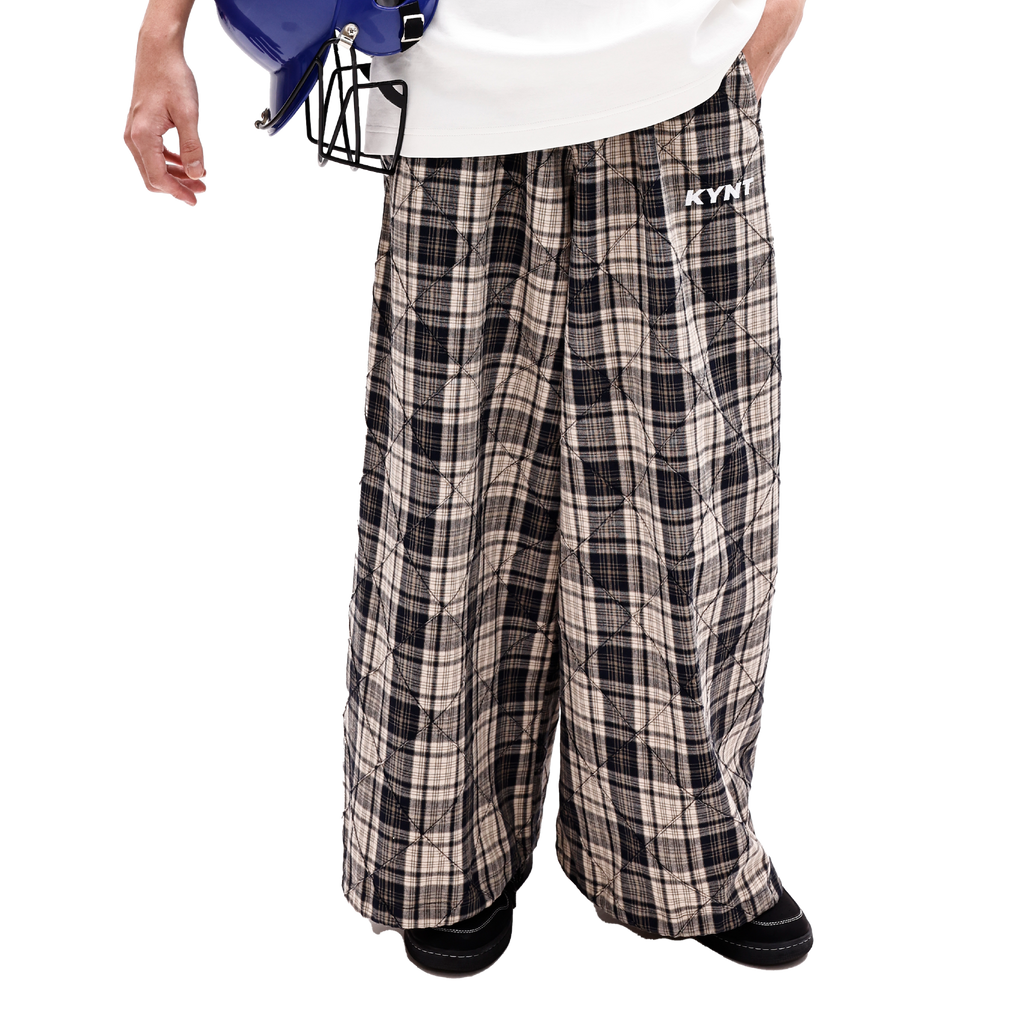 KEYNOTE | Sport Club Checkerd Long Pants - SWAGANZ