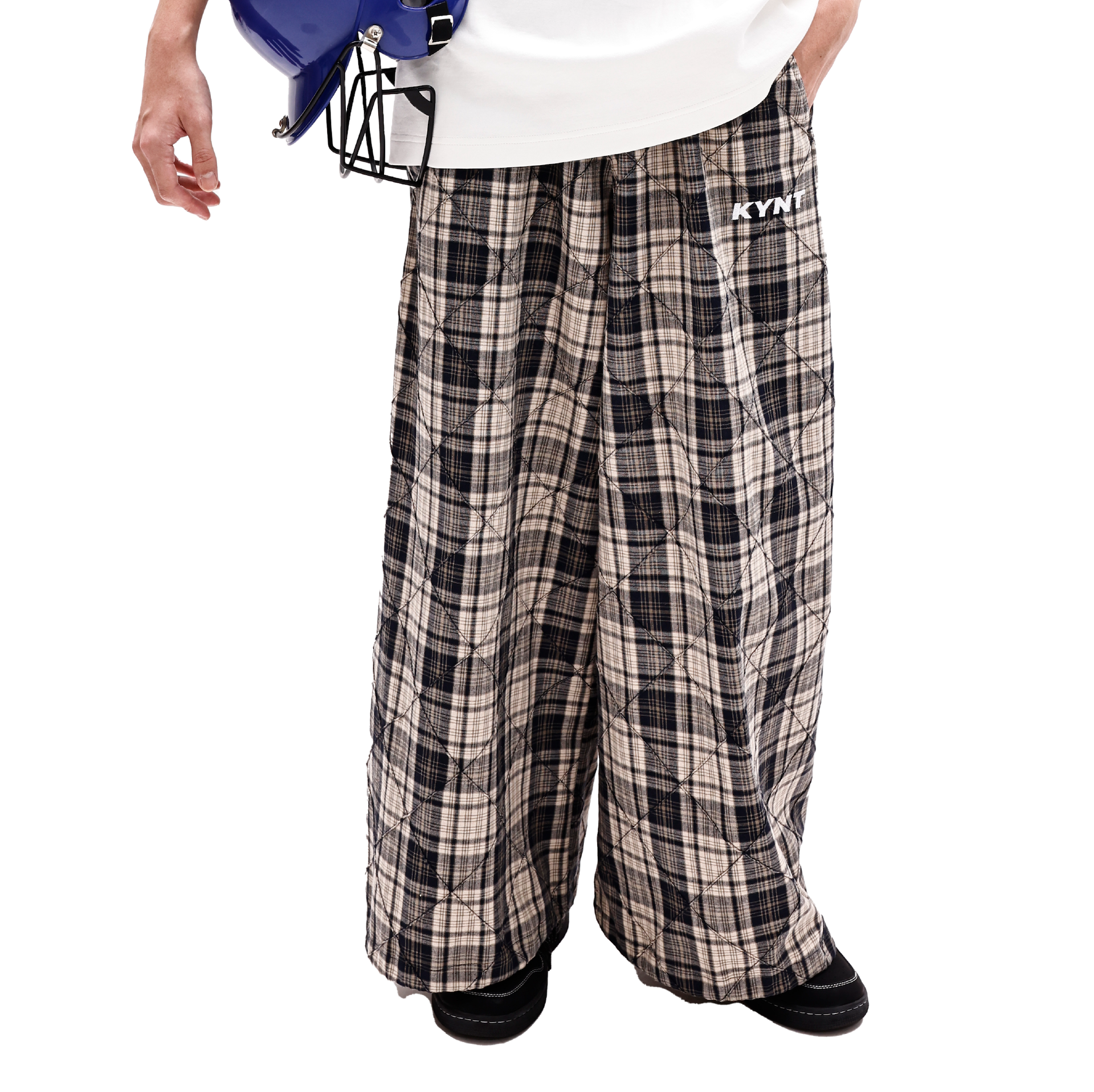 KEYNOTE | Sport Club Checkerd Long Pants - SWAGANZ