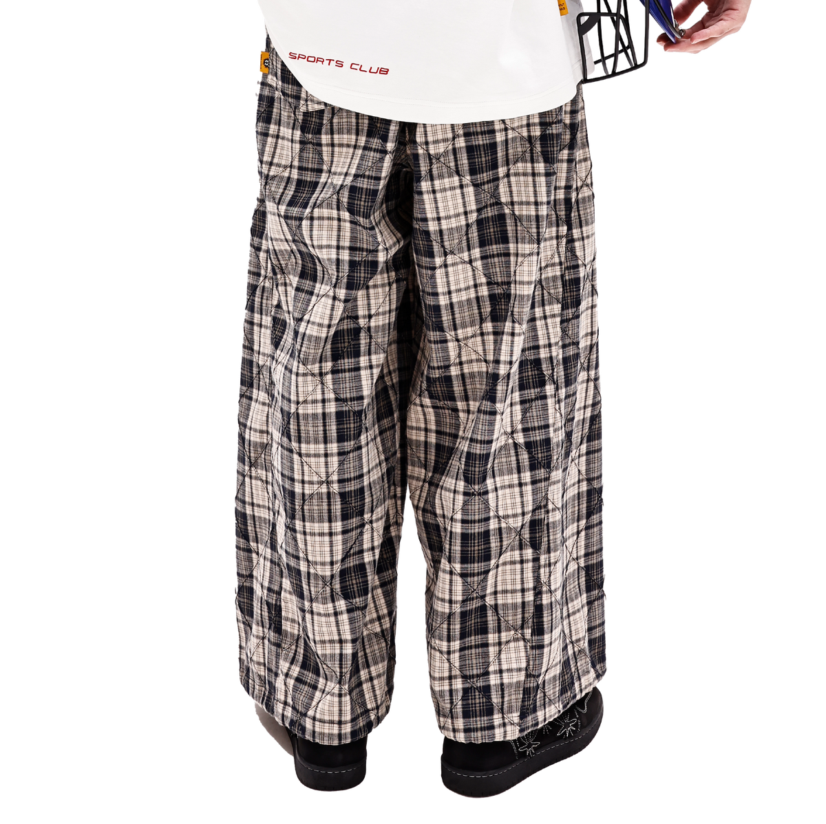 KEYNOTE | Sport Club Checkerd Long Pants - SWAGANZ