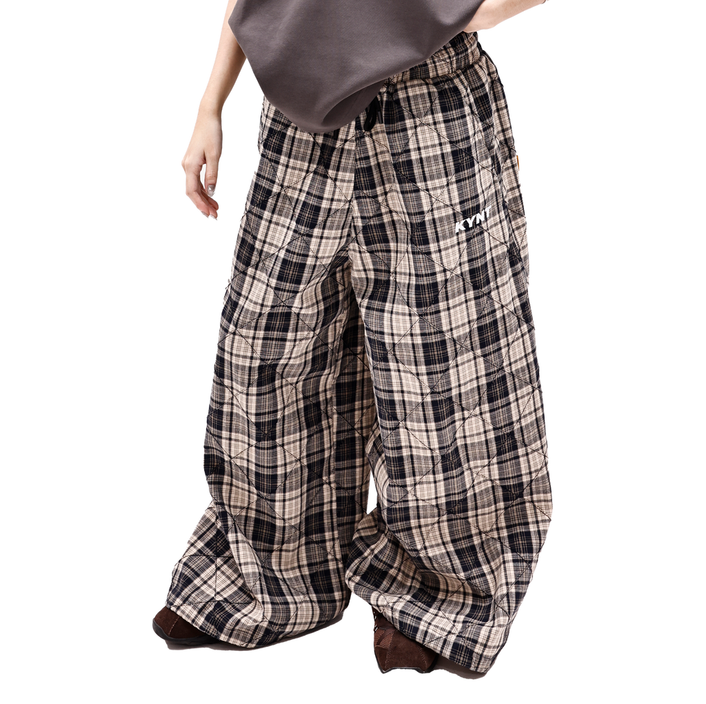 KEYNOTE | Sport Club Checkerd Long Pants - SWAGANZ