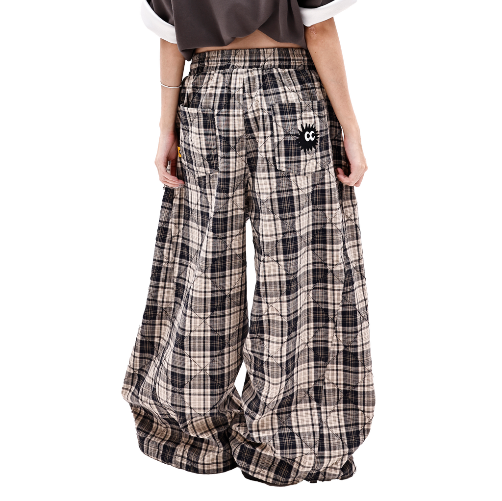 KEYNOTE | Sport Club Checkerd Long Pants - SWAGANZ