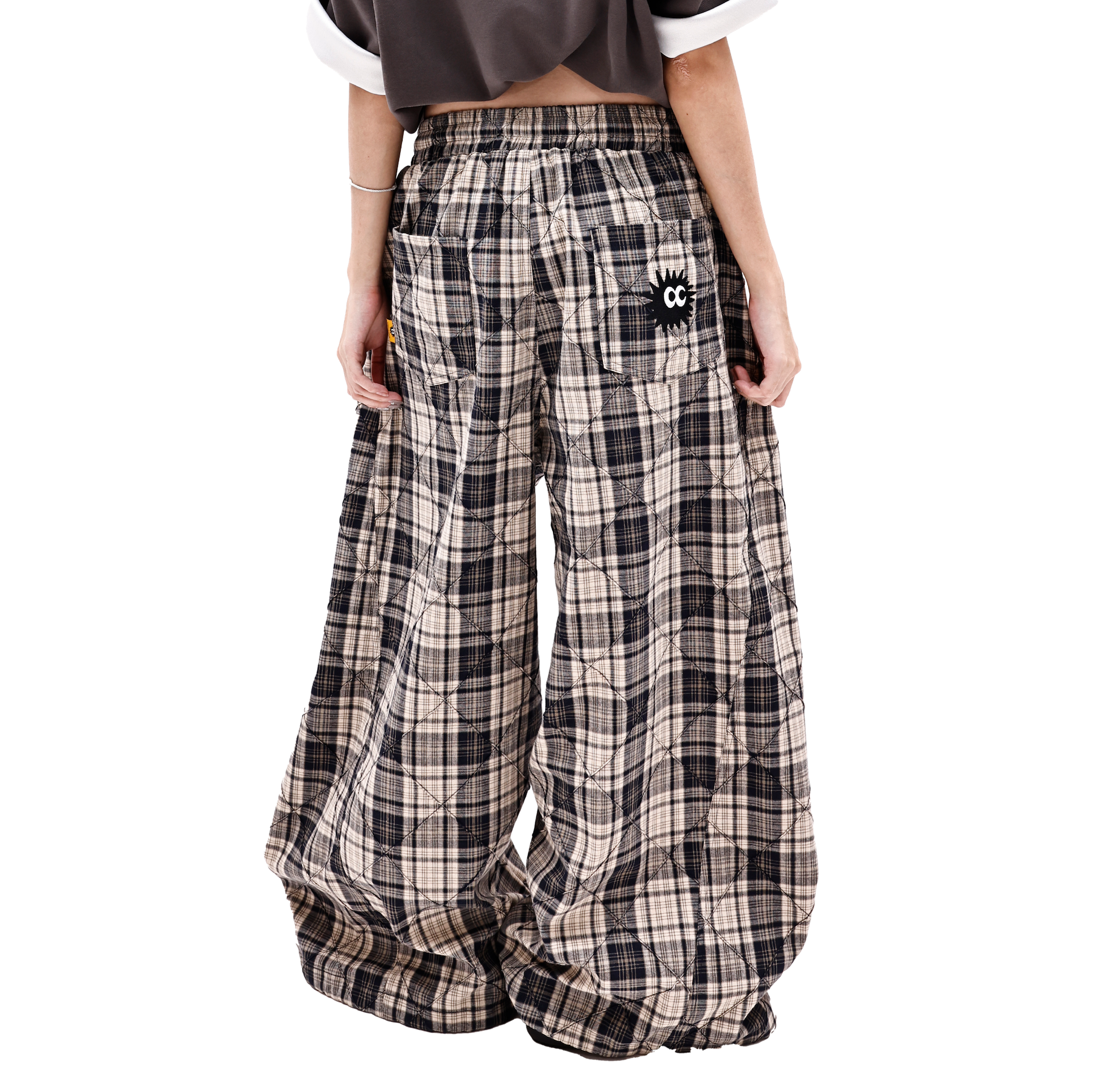KEYNOTE | Sport Club Checkerd Long Pants - SWAGANZ