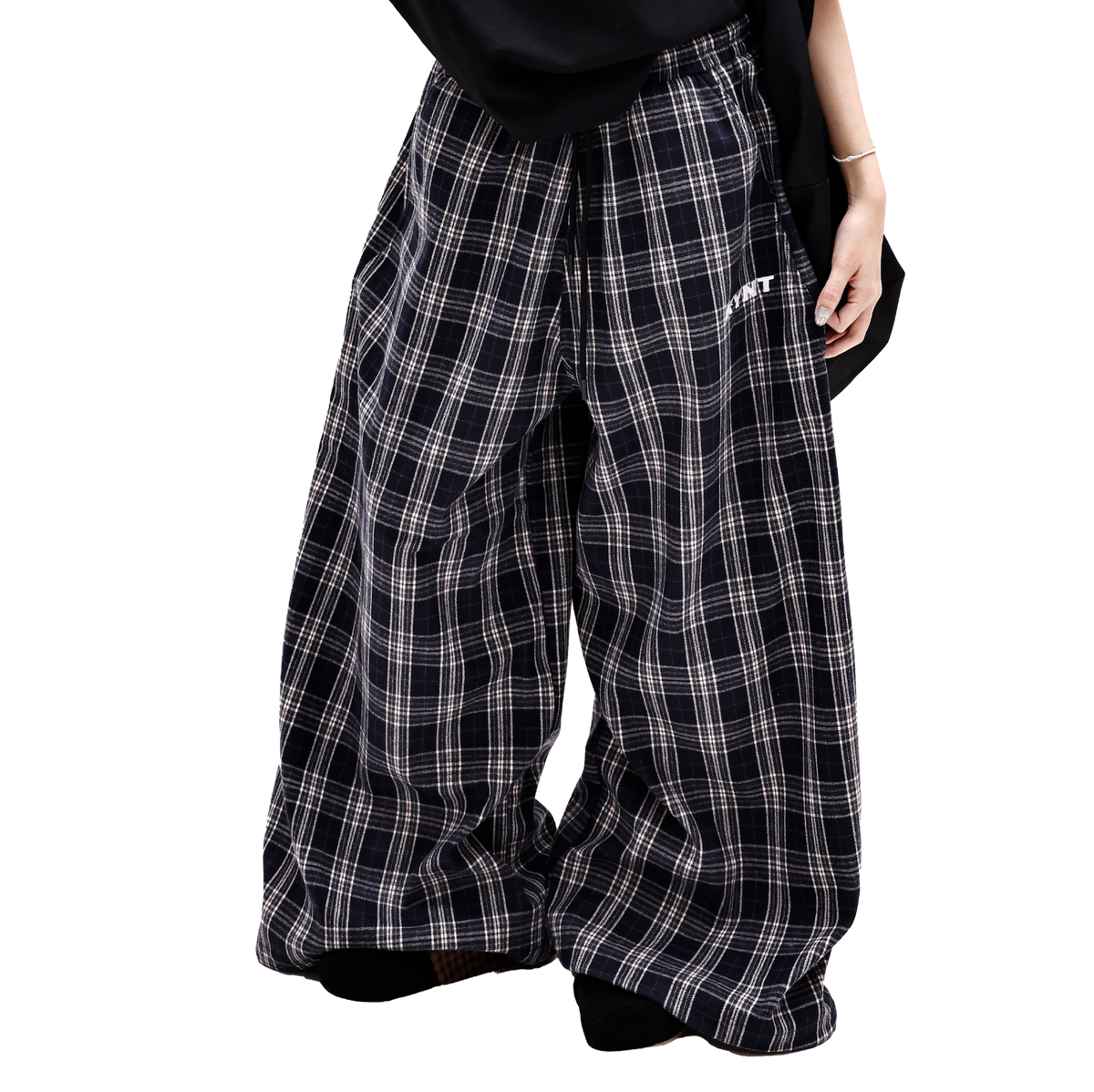 KEYNOTE | Sport Club Checkerd Long Pants - SWAGANZ