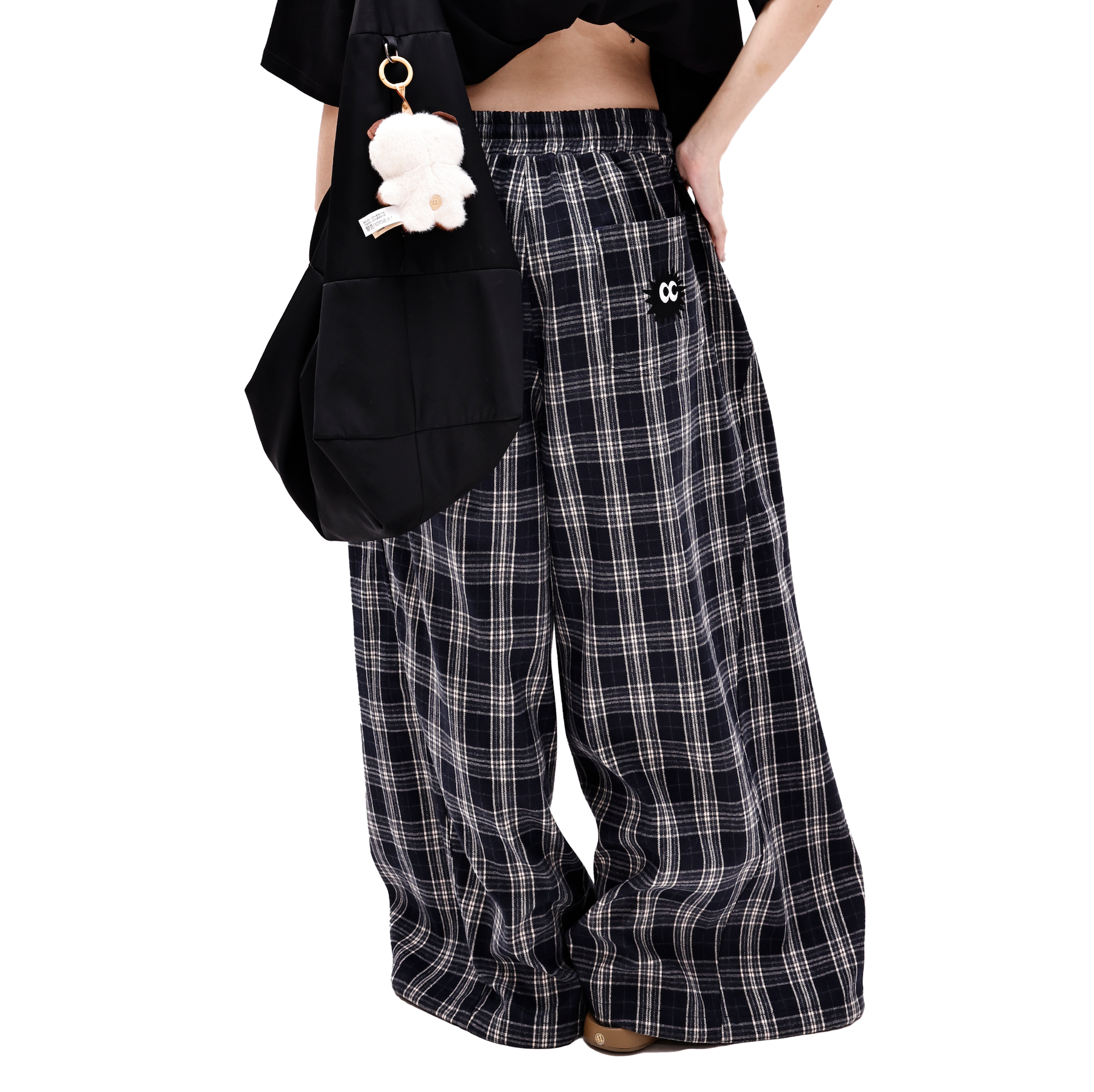 KEYNOTE | Sport Club Checkerd Long Pants - SWAGANZ