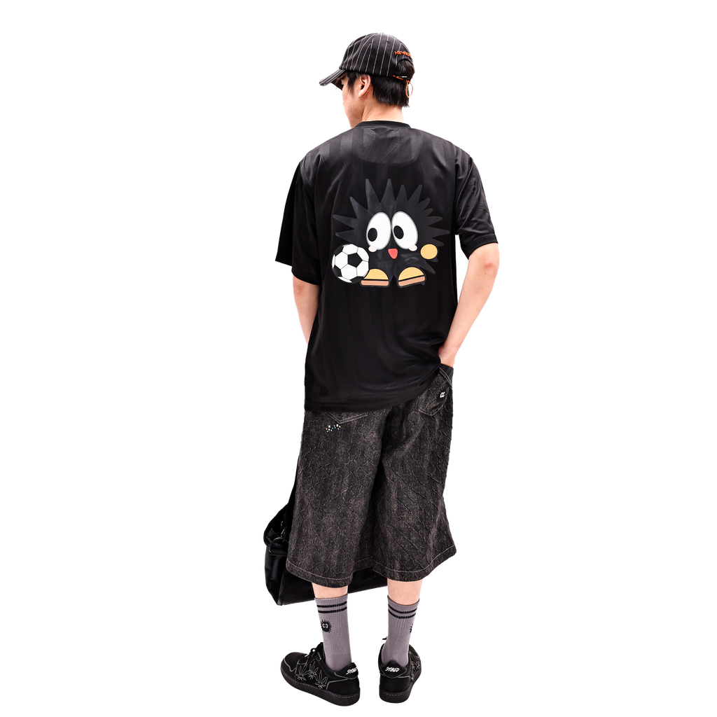 KEYNOTE | Sport Club Football Jersey Black - SWAGANZ