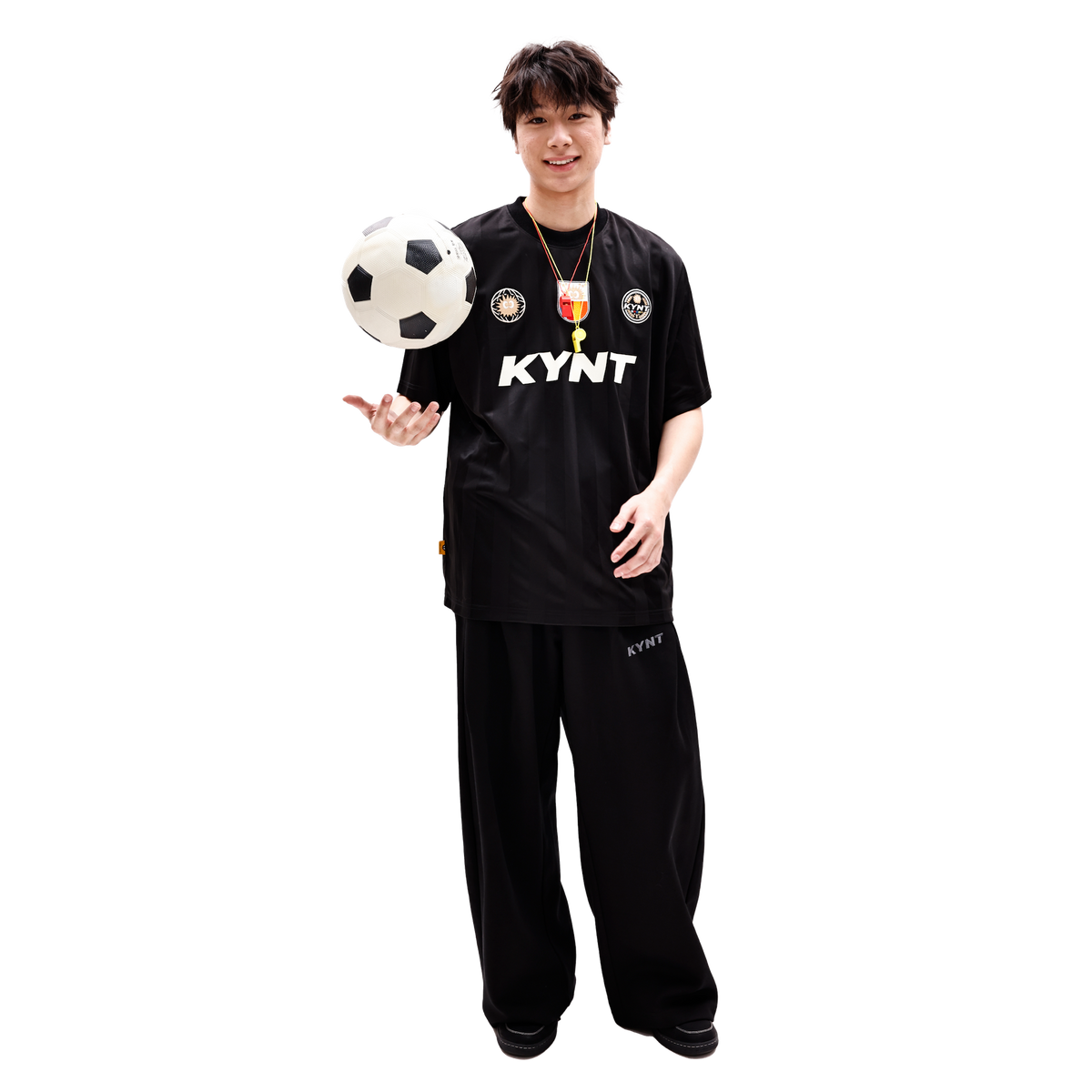 KEYNOTE | Sport Club Football Jersey Black - SWAGANZ