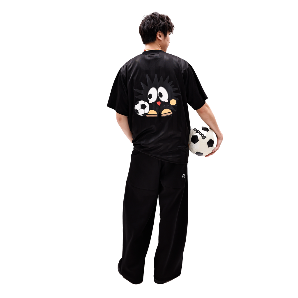 KEYNOTE | Sport Club Football Jersey Black - SWAGANZ
